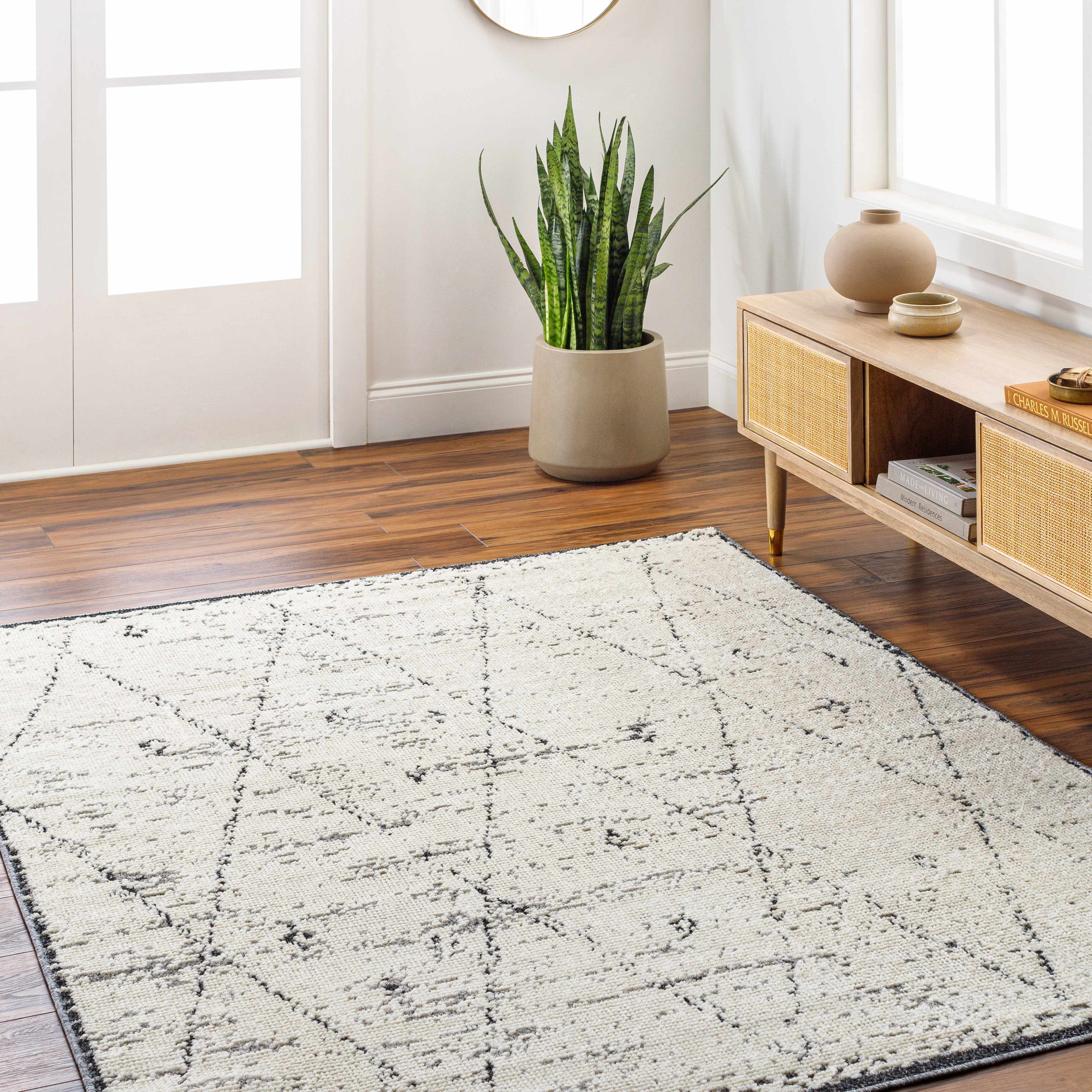 Dilay 5'3in x 7' Area Rug - Hauteloom