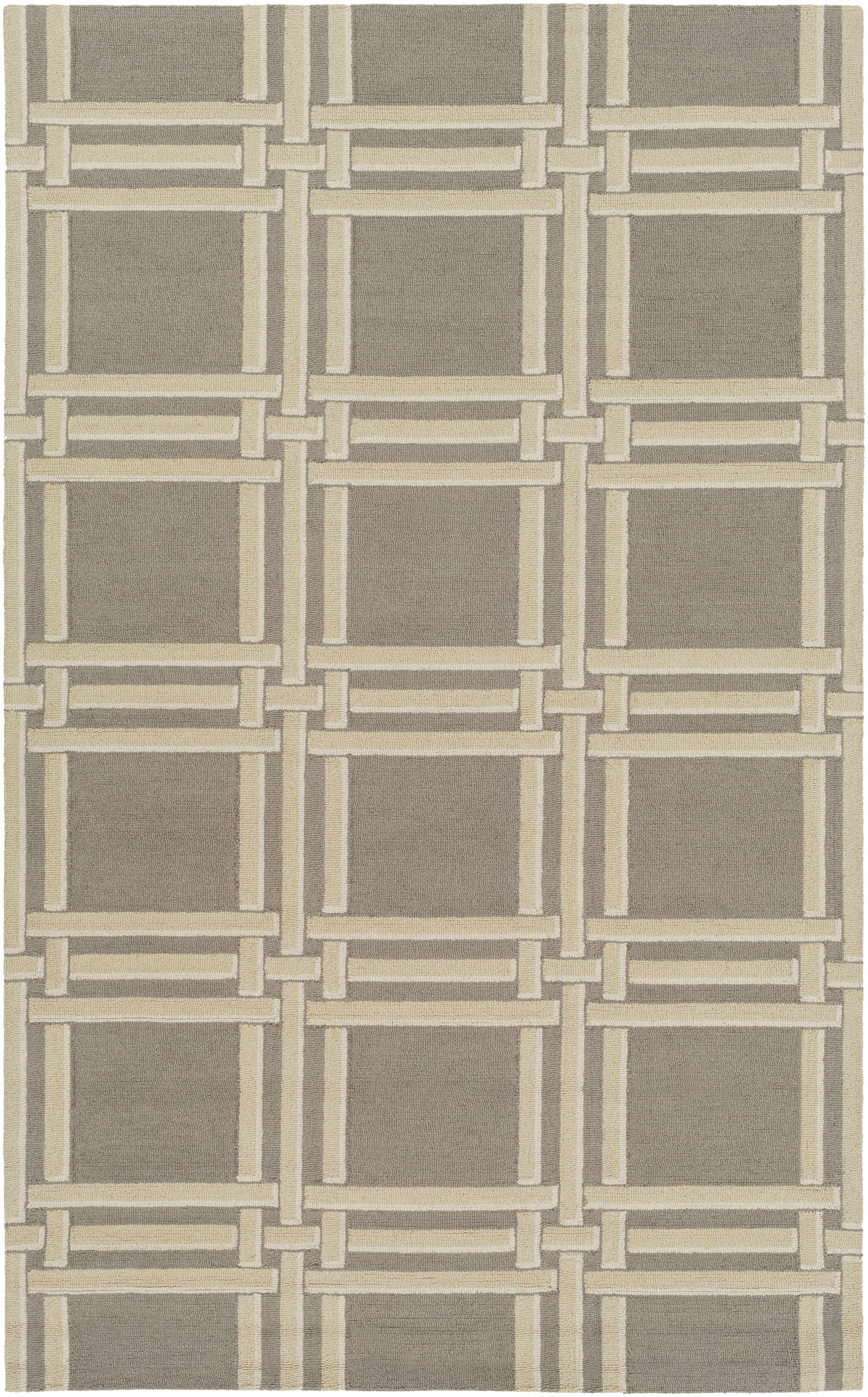 Templeton 8' x 10' Modern Moroccan Stripes Wool Area Rug - Hauteloom