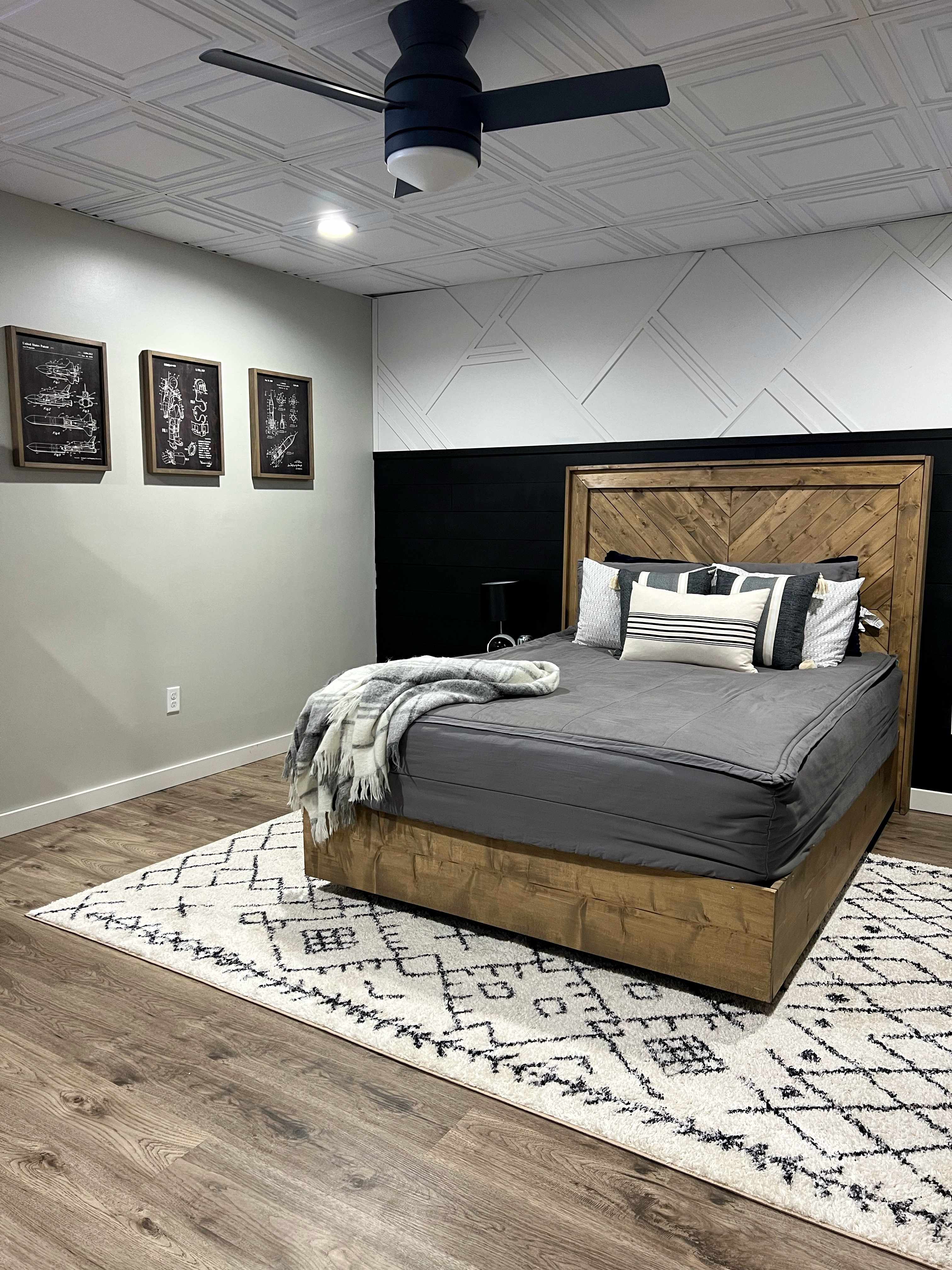 Elyes 5'3in x 7' Washable Area Rug - Hauteloom