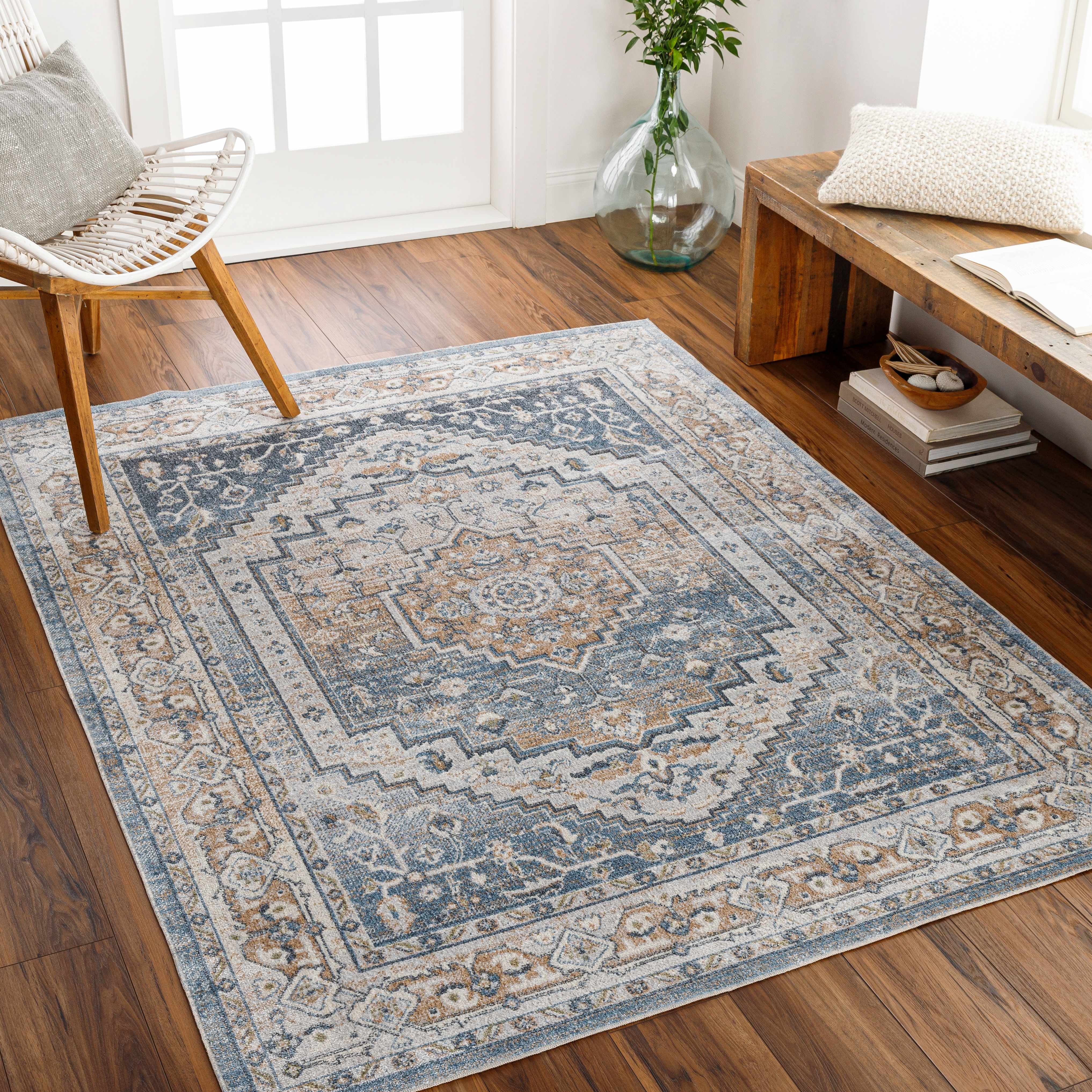 Nana 7'10in x 10'2in Washable Area Rug - Hauteloom