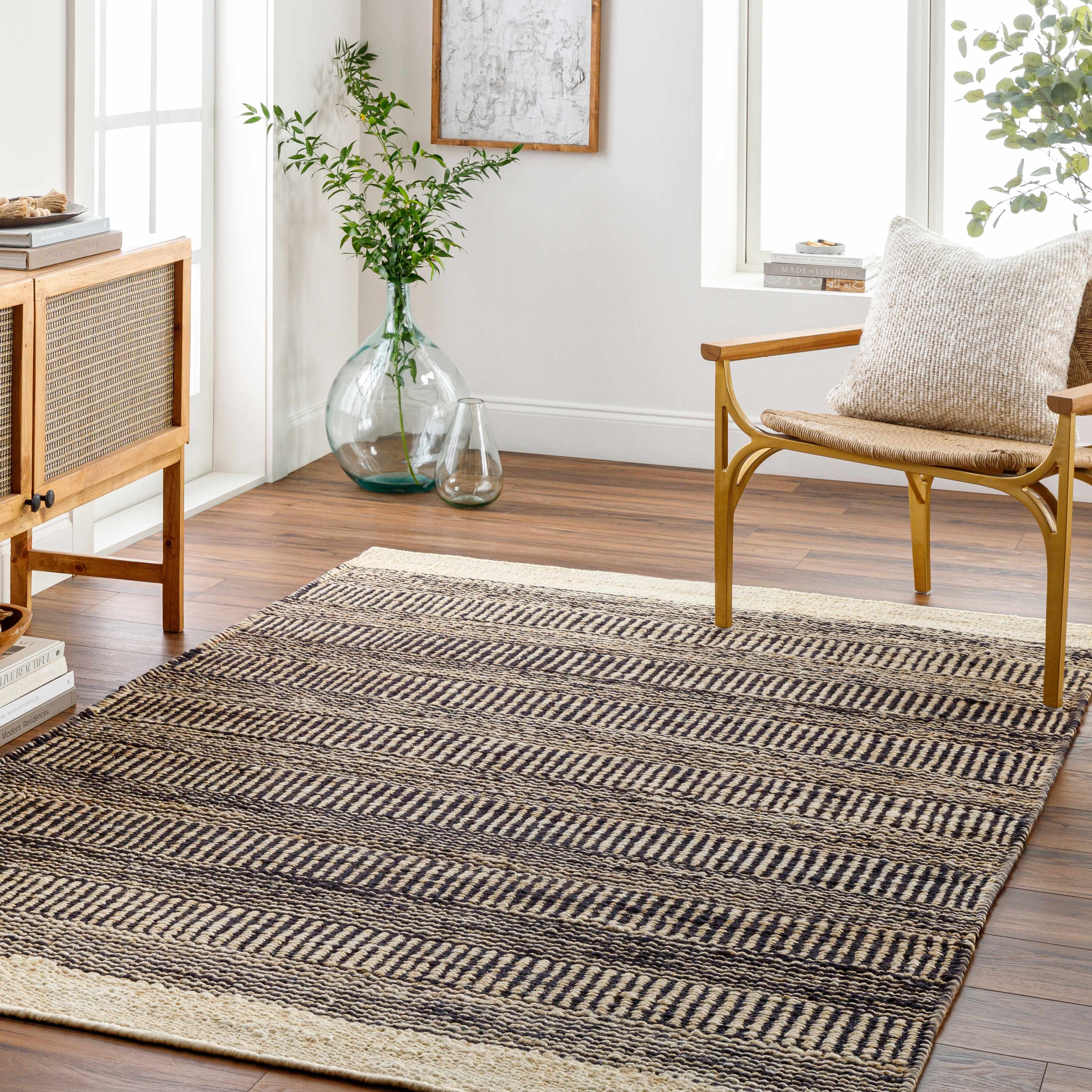 Elle 2'6in x 8' Jute Runner - Hauteloom