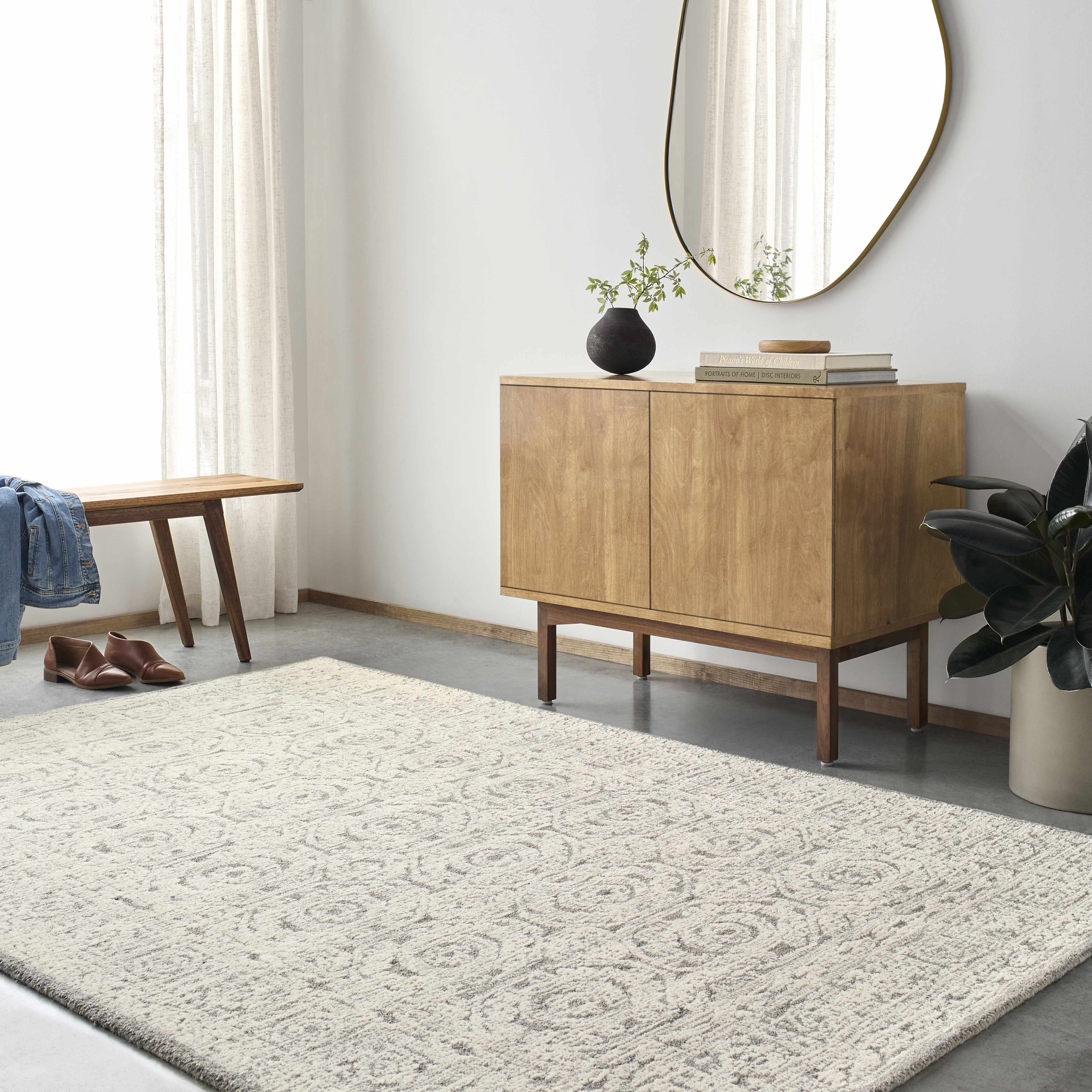 Femke 8' x 10' Wool Area Rug - Hauteloom