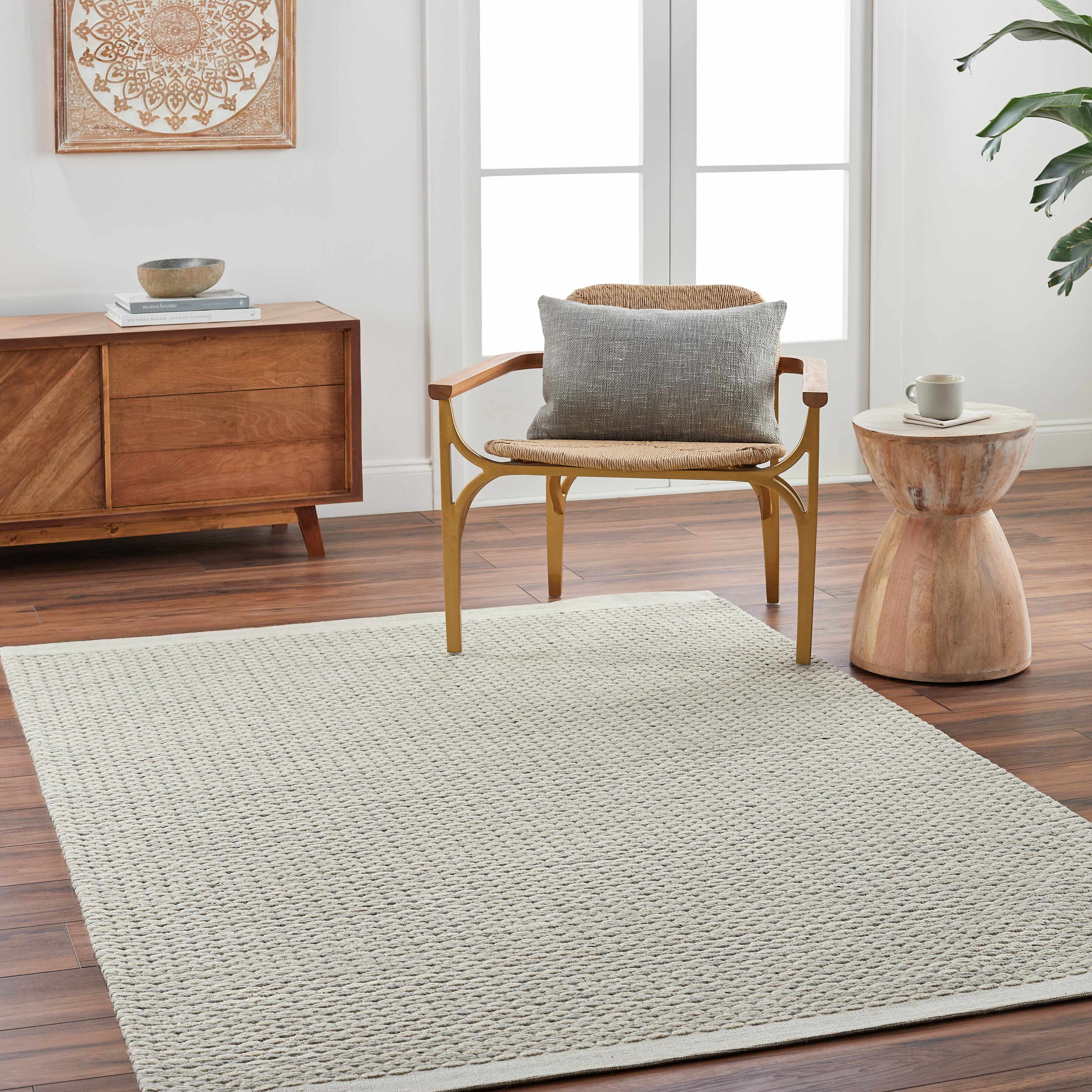 Emlen 8' x 10' Wool Outdoor Area Rug - Hauteloom