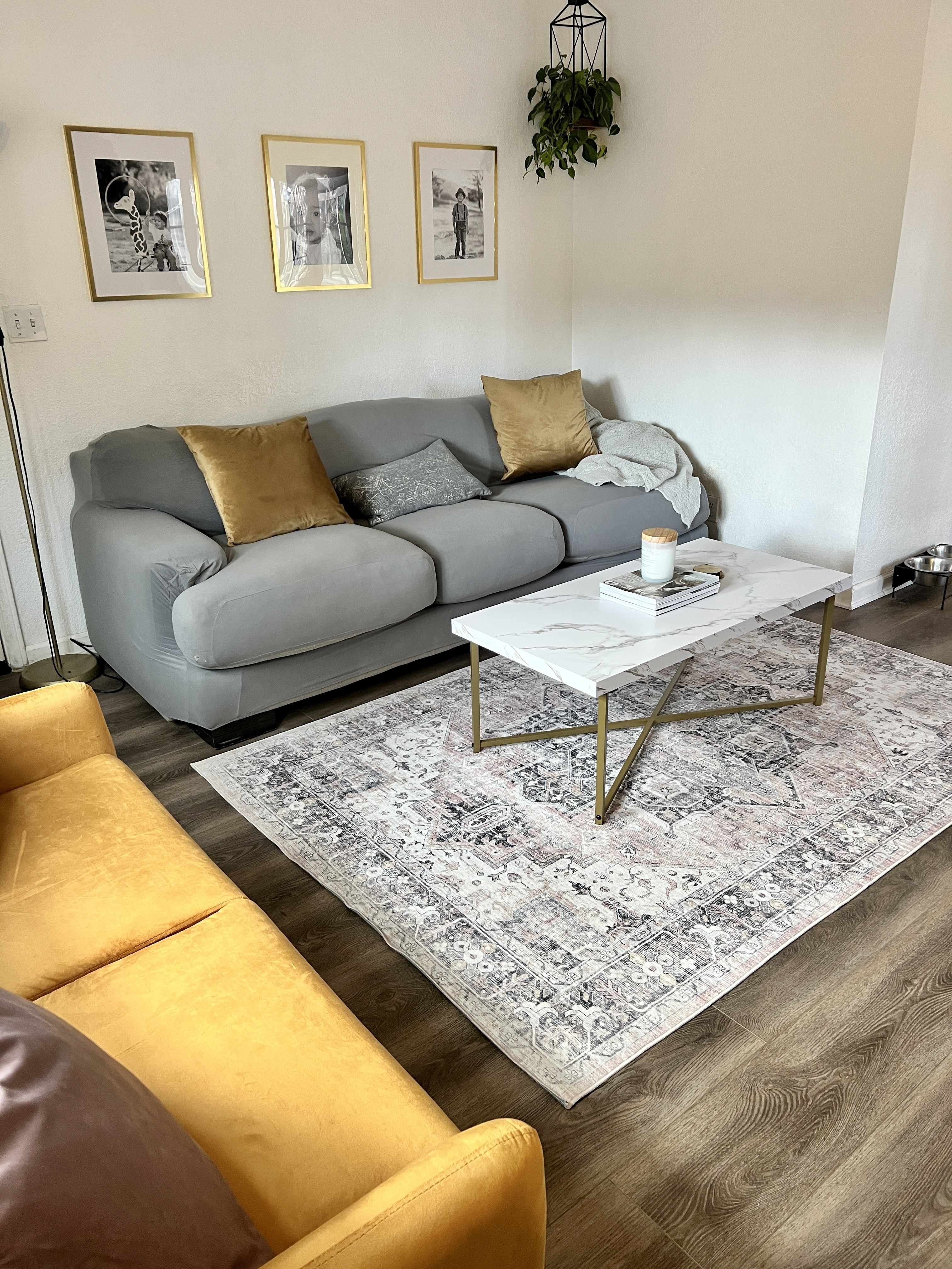 Luca 7'6in x 9'6in Washable Area Rug - Hauteloom