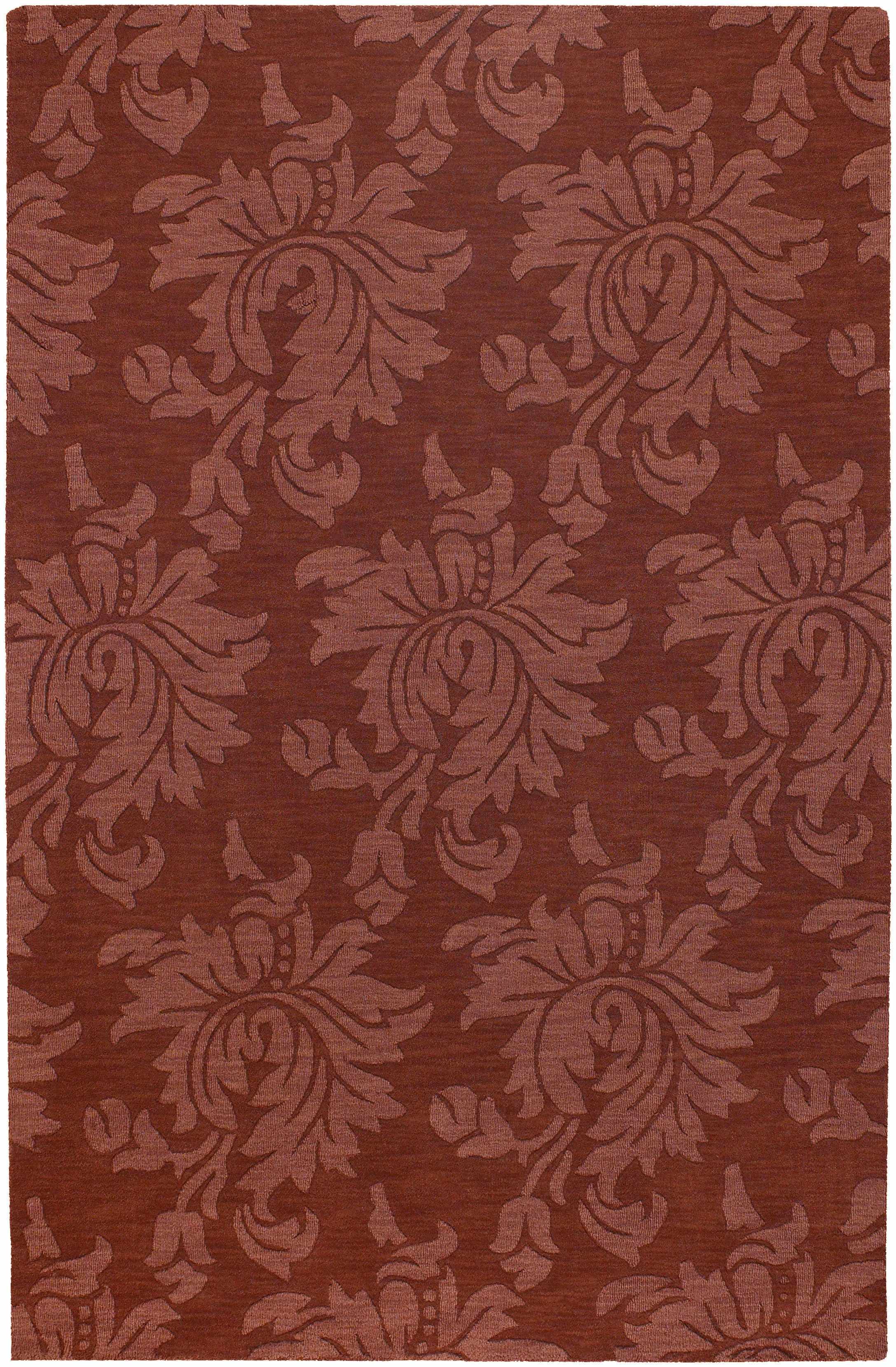 Smethwick 8' x 11' Solid & Border Contemporary Abstract Wool Area Rug - Hauteloom