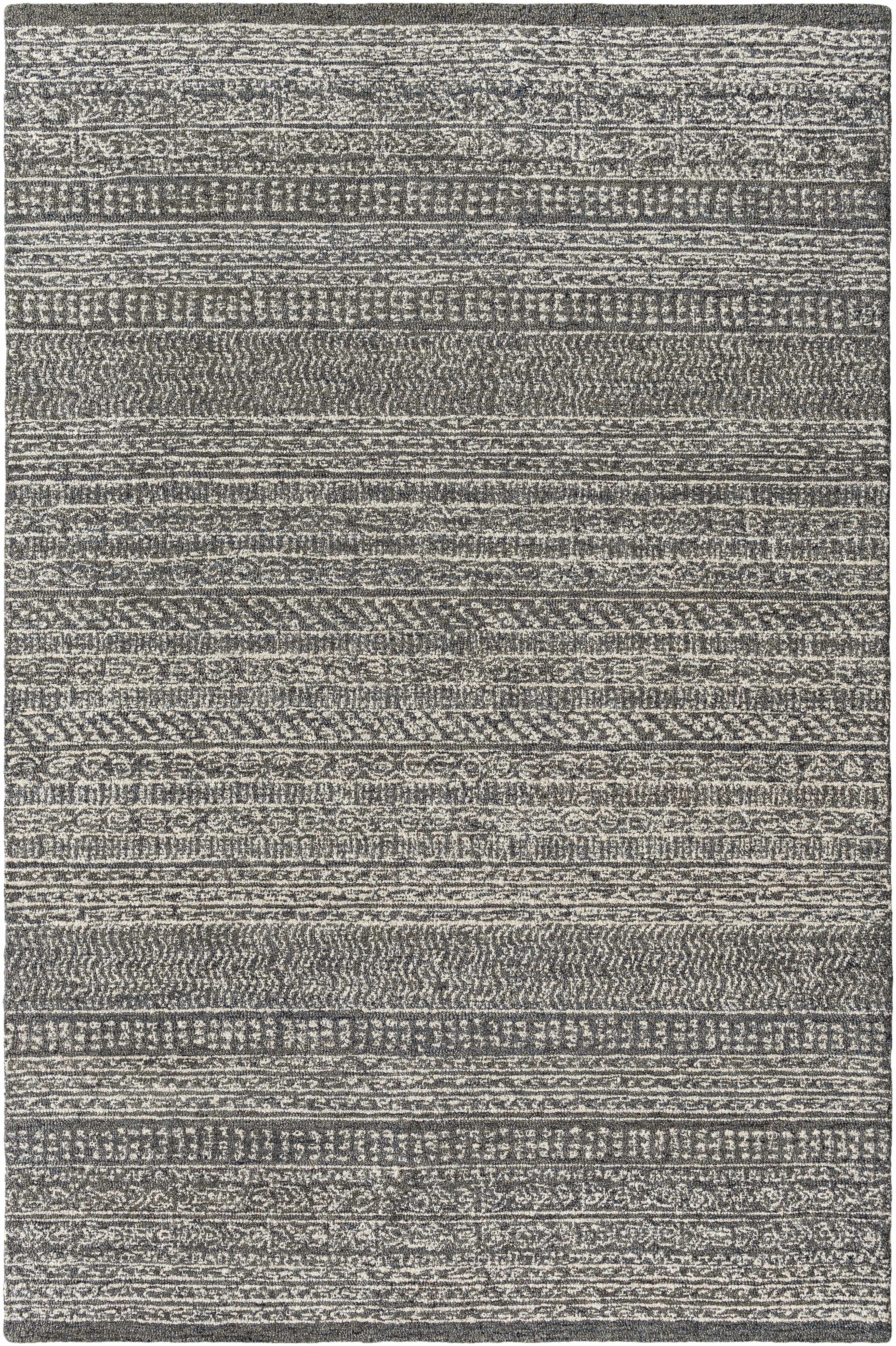 Urvi 5' x 7'6in Wool Area Rug - Hauteloom