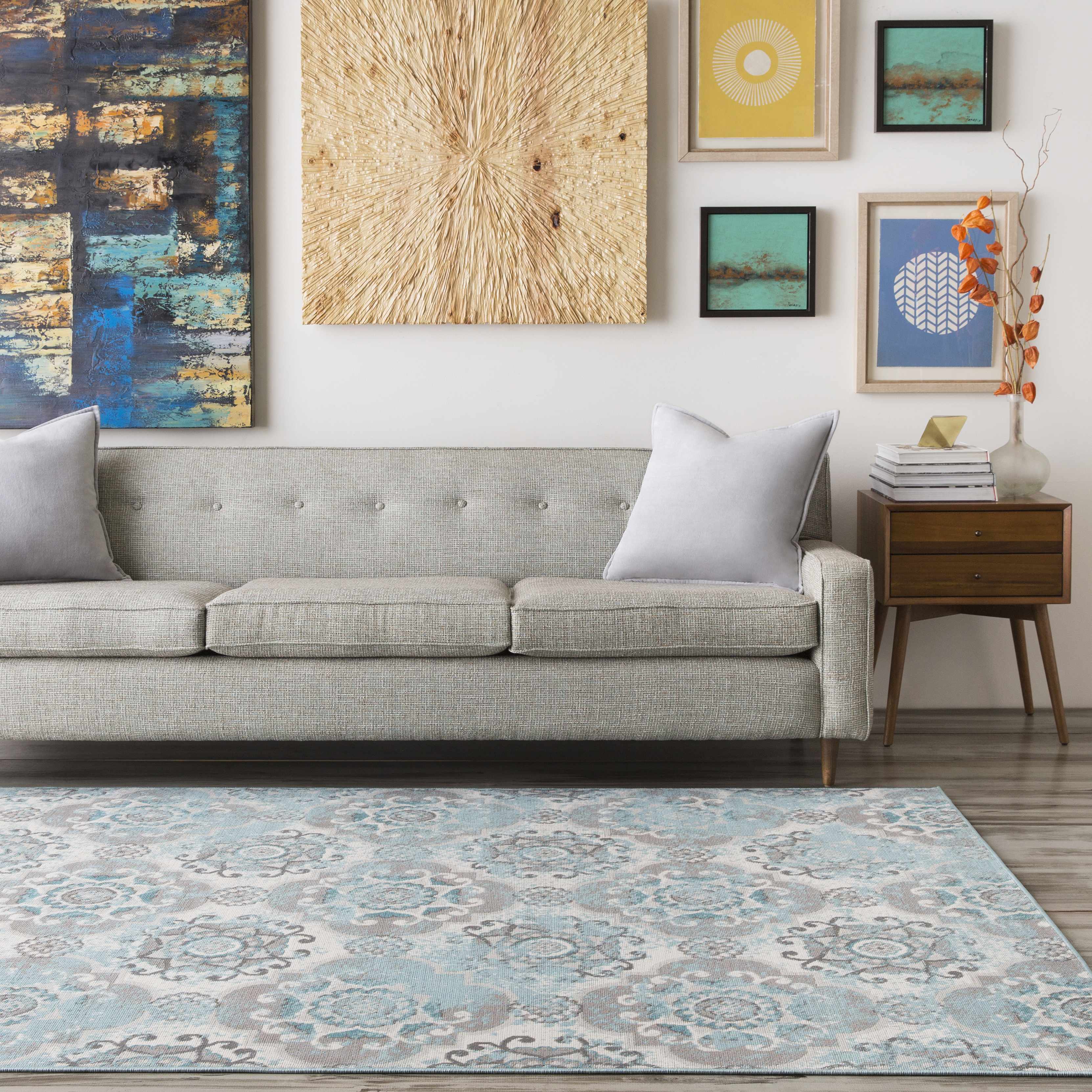 Thomson 2'2in x 4' Transitional Area Rug - Hauteloom