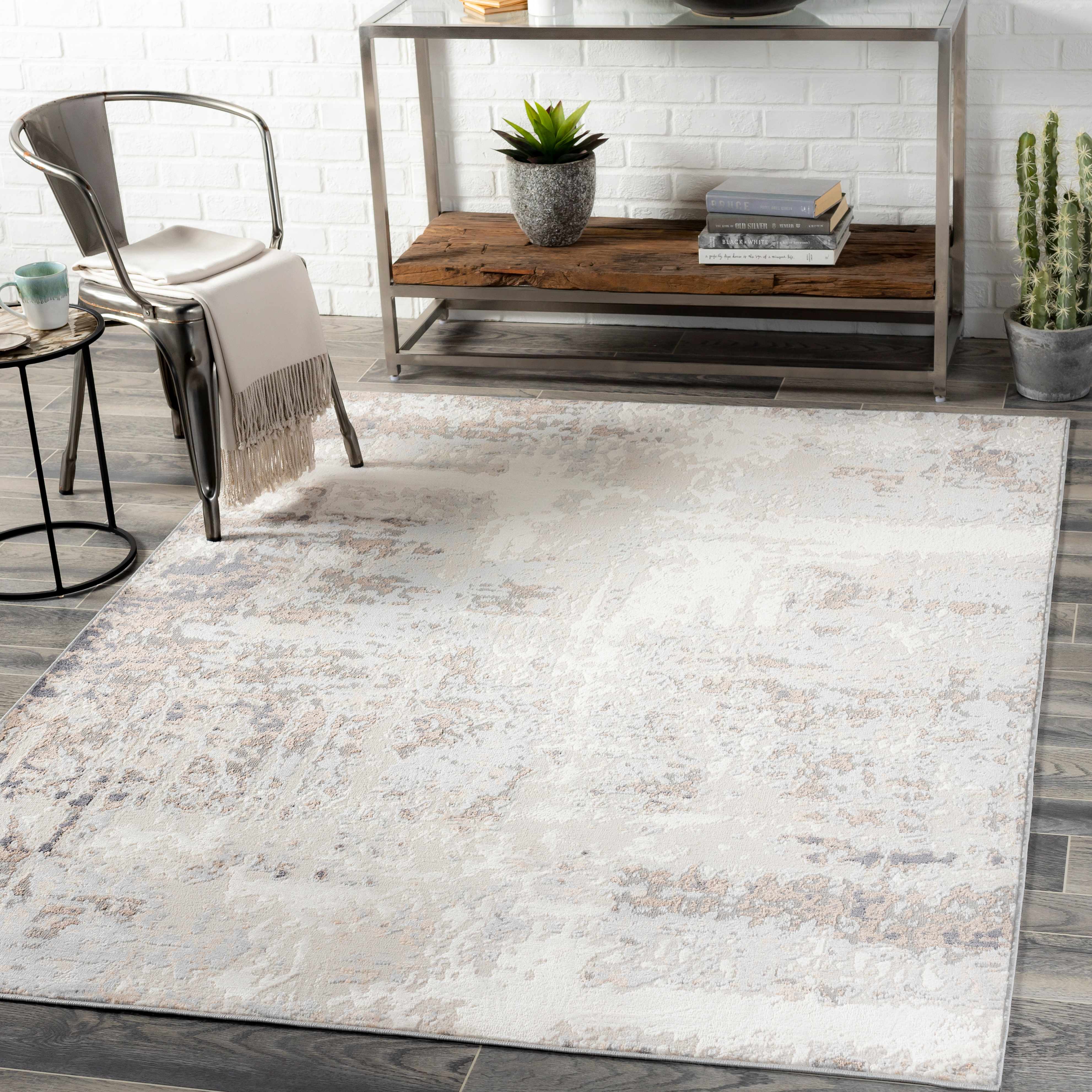 Bonnyville 7'10in x 10' Updated Traditional Farmhouse Area Rug - Hauteloom