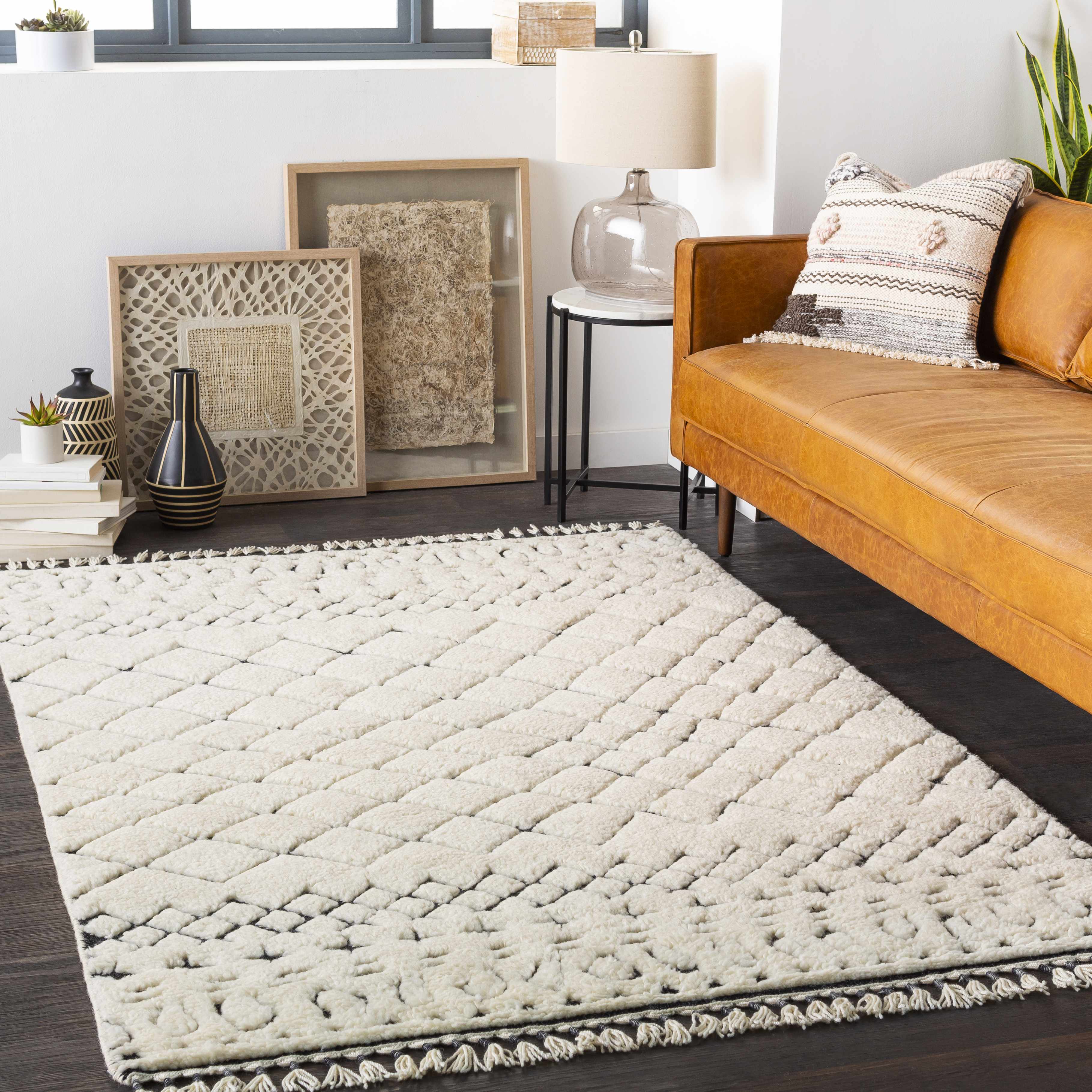 Brundall 2' x 3' NZ Wool Area Rug - Hauteloom