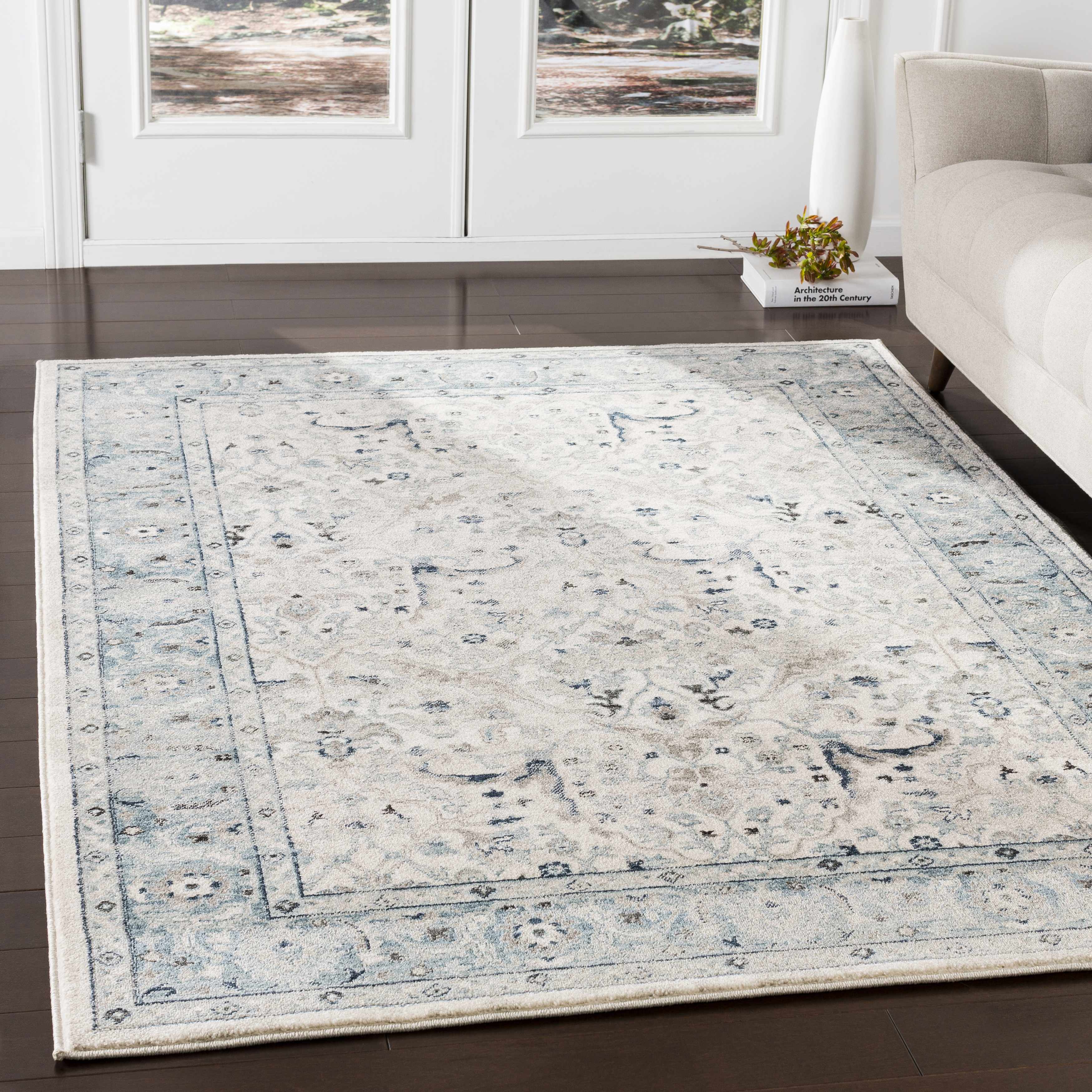 Leonard 5'1in x 7'5in Updated Traditional Area Rug - Hauteloom