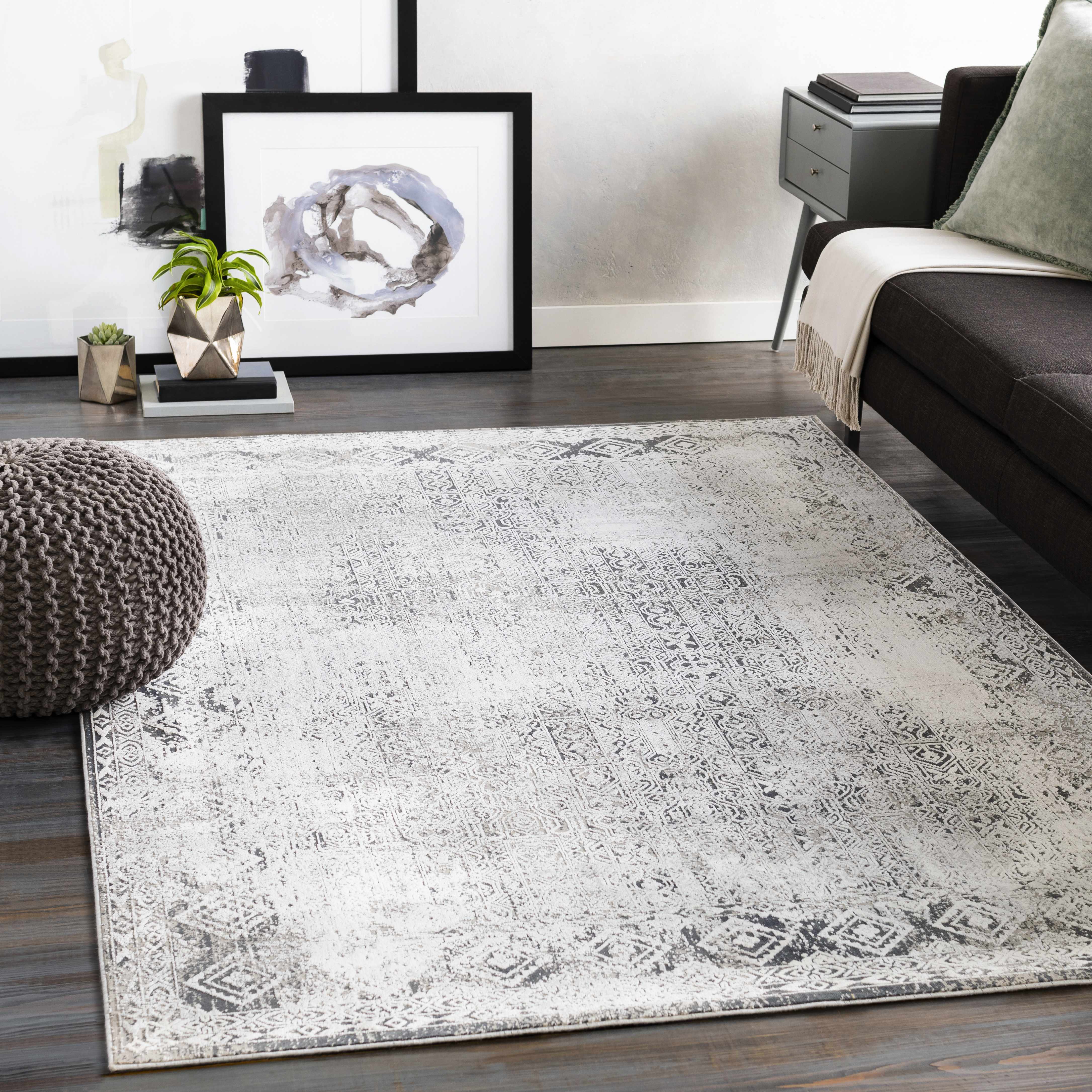 Welty 9' x 12'3in Modern Area Rug - Hauteloom