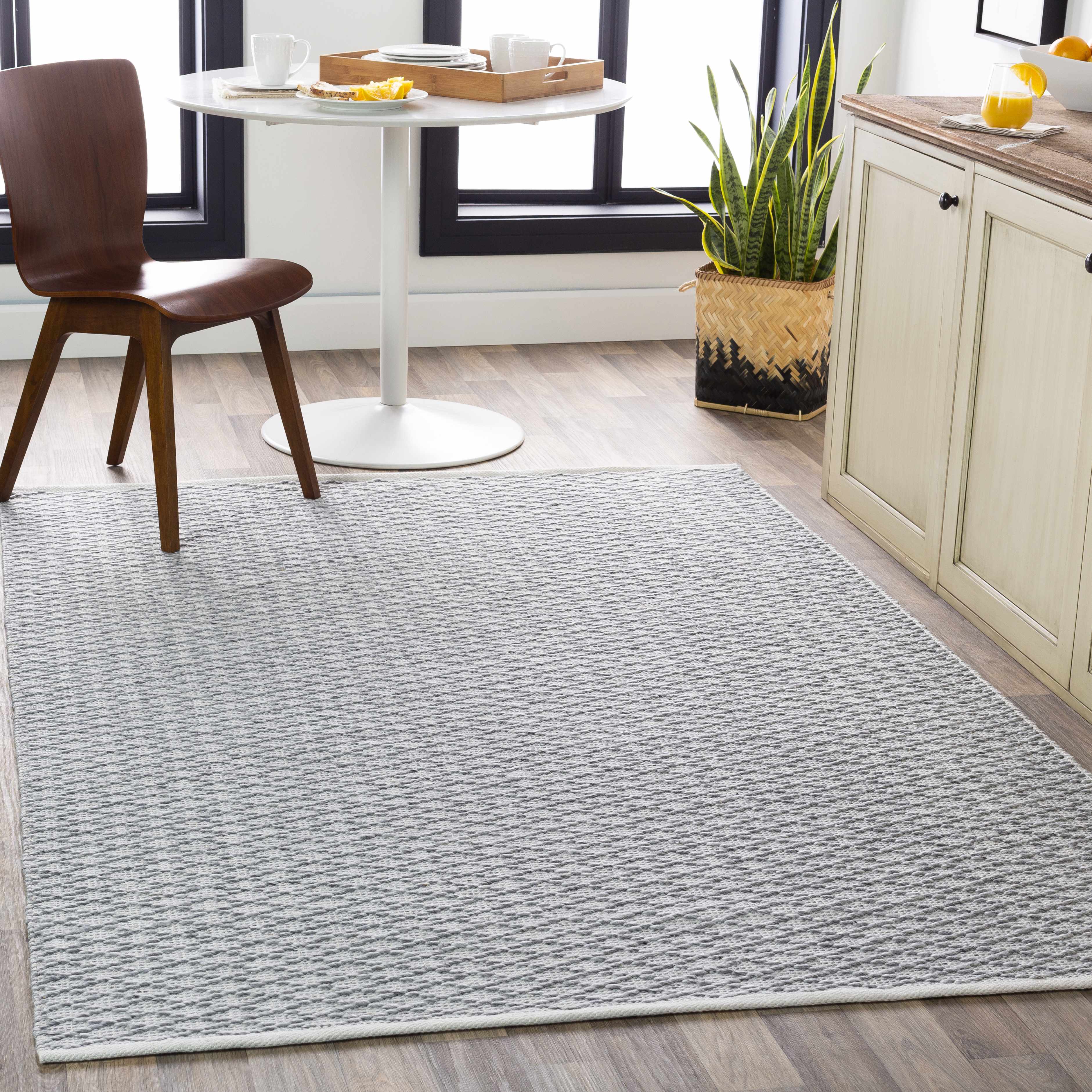 Scarborough 8' x 10' Texture Area Rug - Hauteloom
