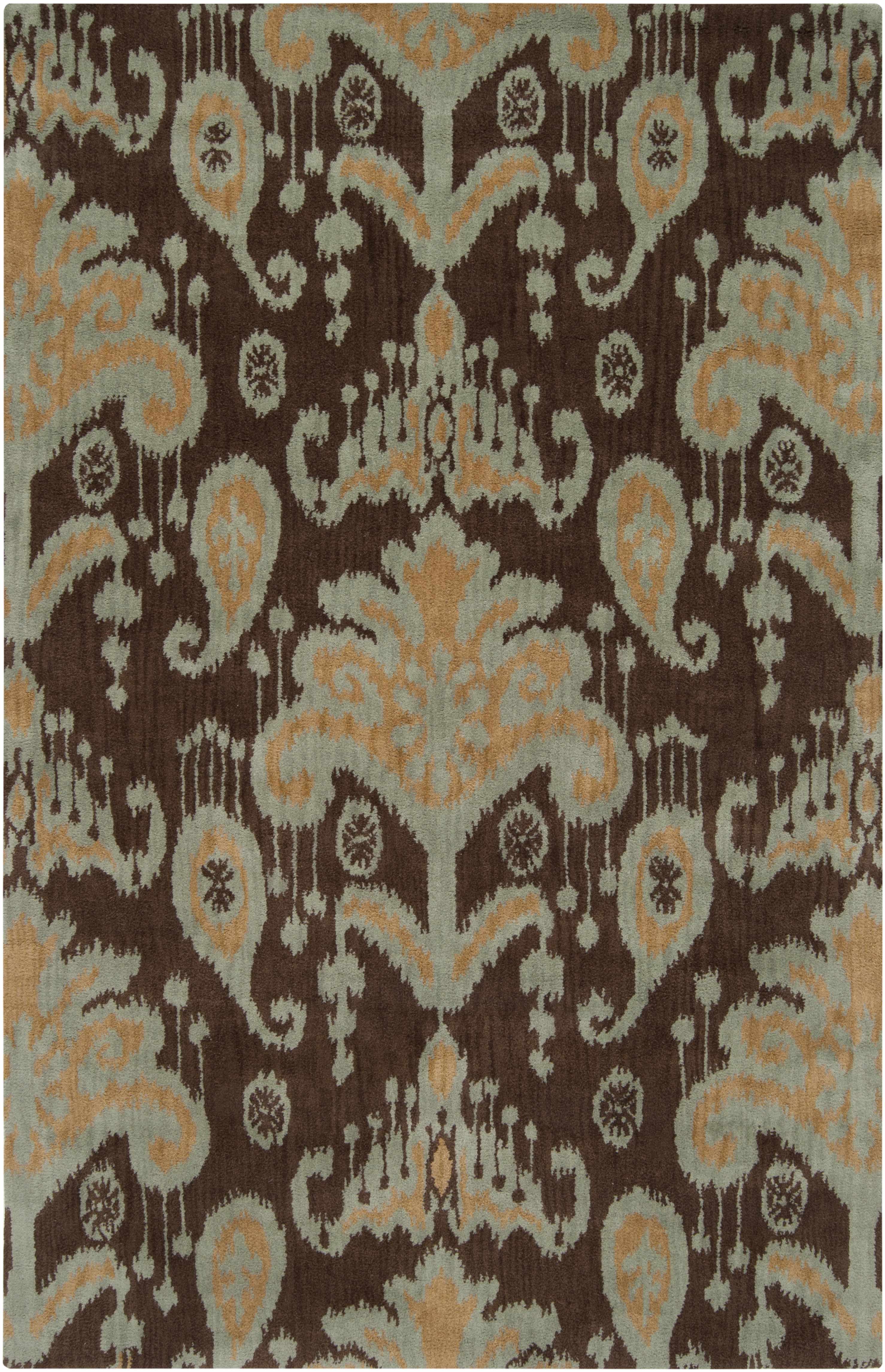 Roff 9' x 13' Traditional Persian NZ Wool Area Rug - Hauteloom