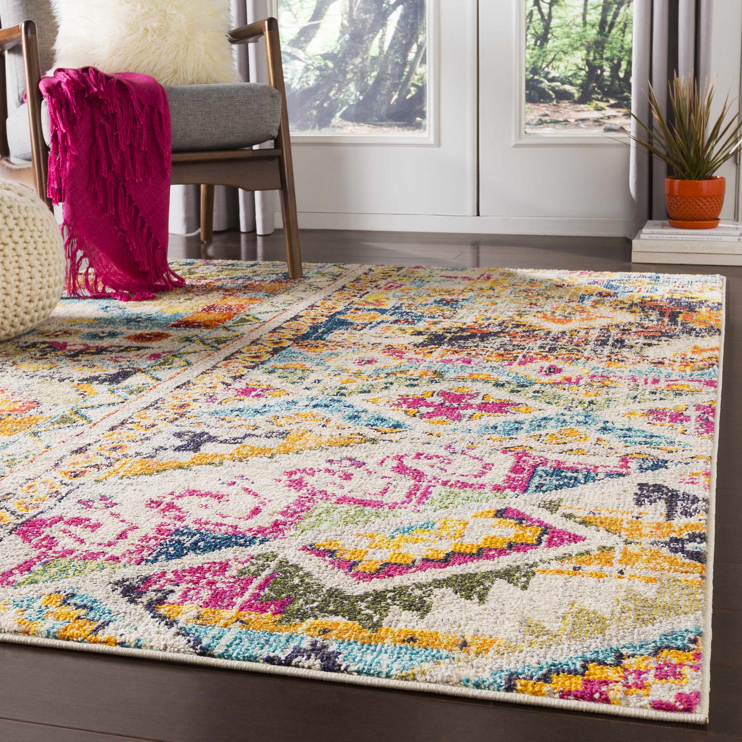 Stornoway 7'10in x 10'3in Modern Area Rug - Hauteloom