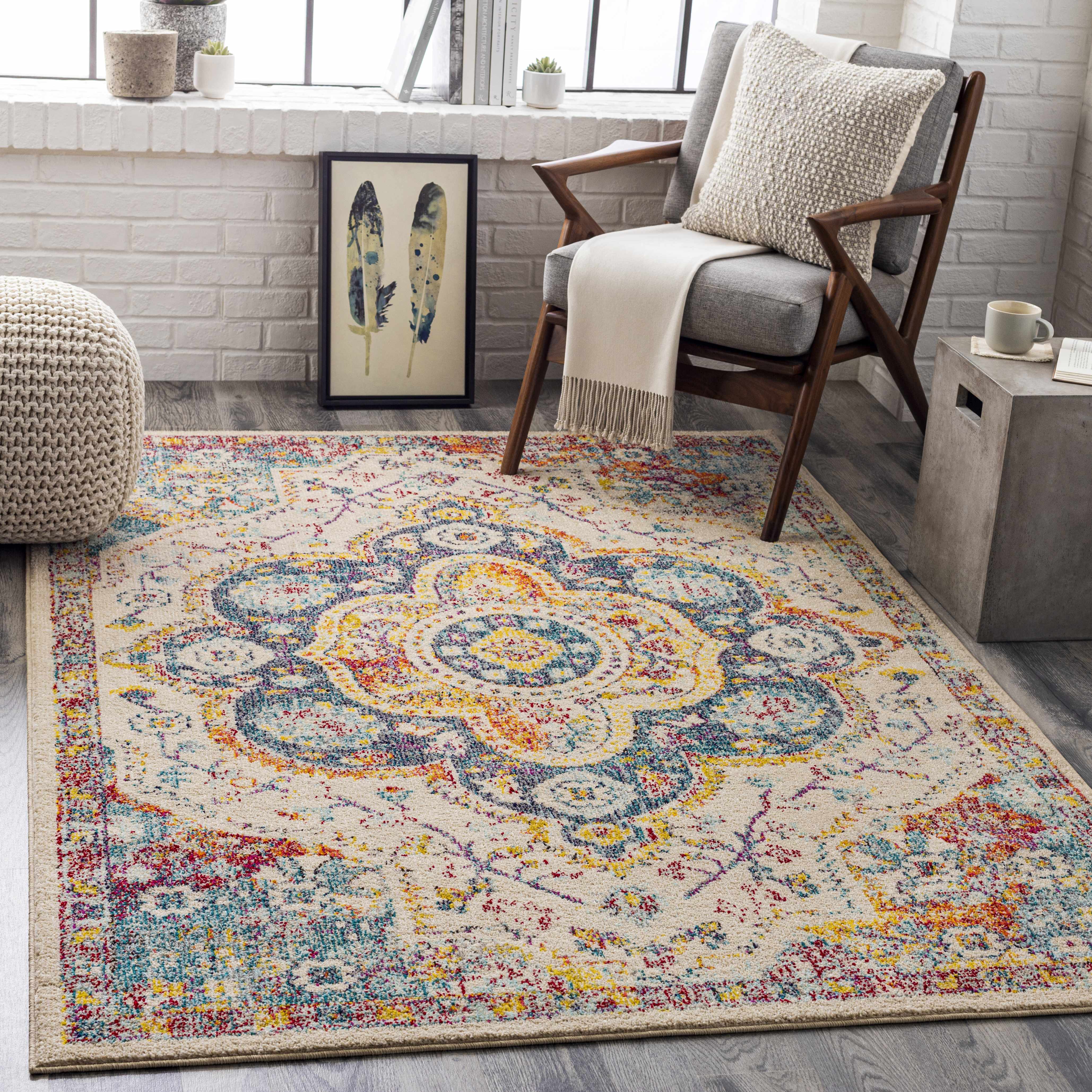 Birtinya 7'10in x 10'3in Area Rug - Hauteloom