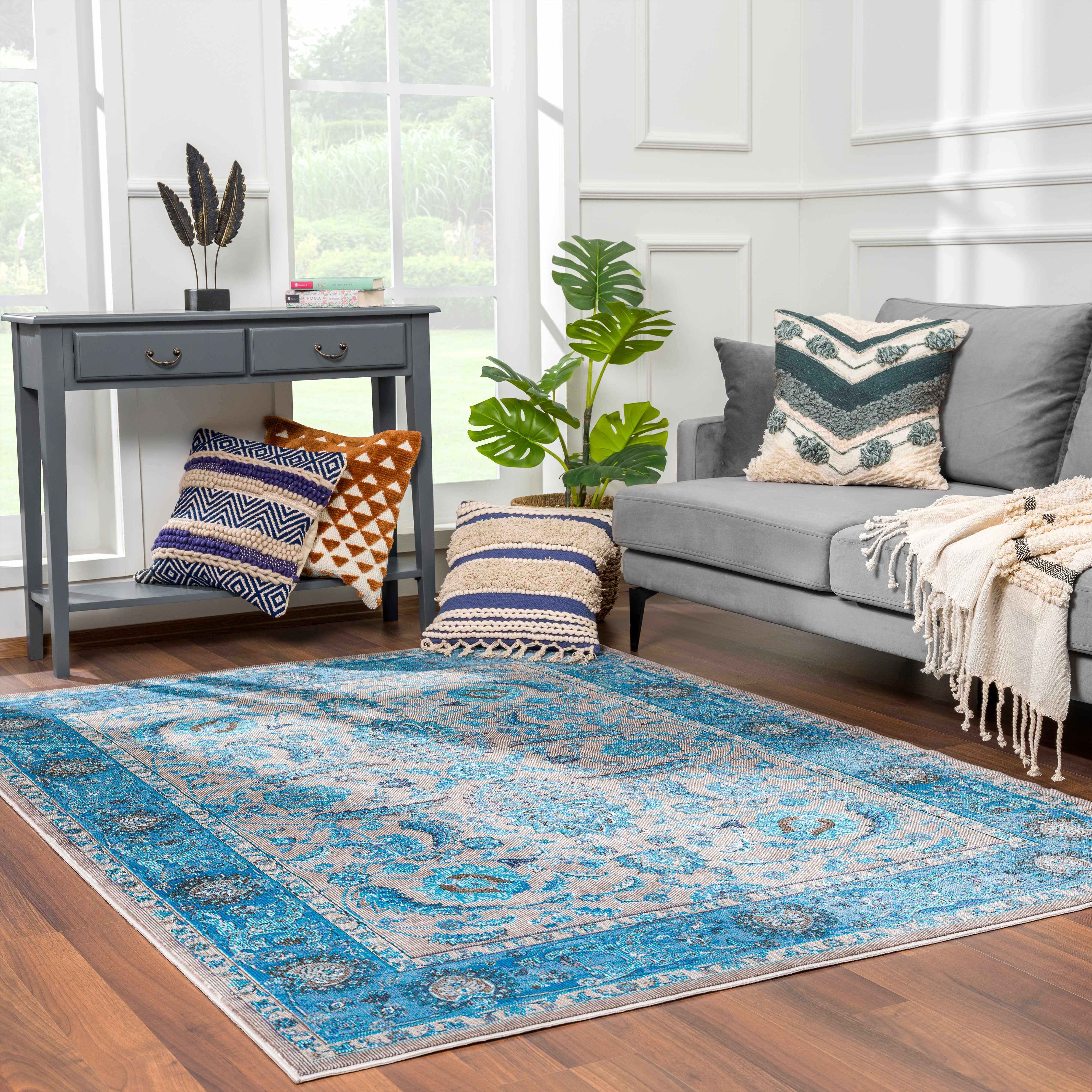 Mardin 7'10in x 10'3in Area Rug - Hauteloom