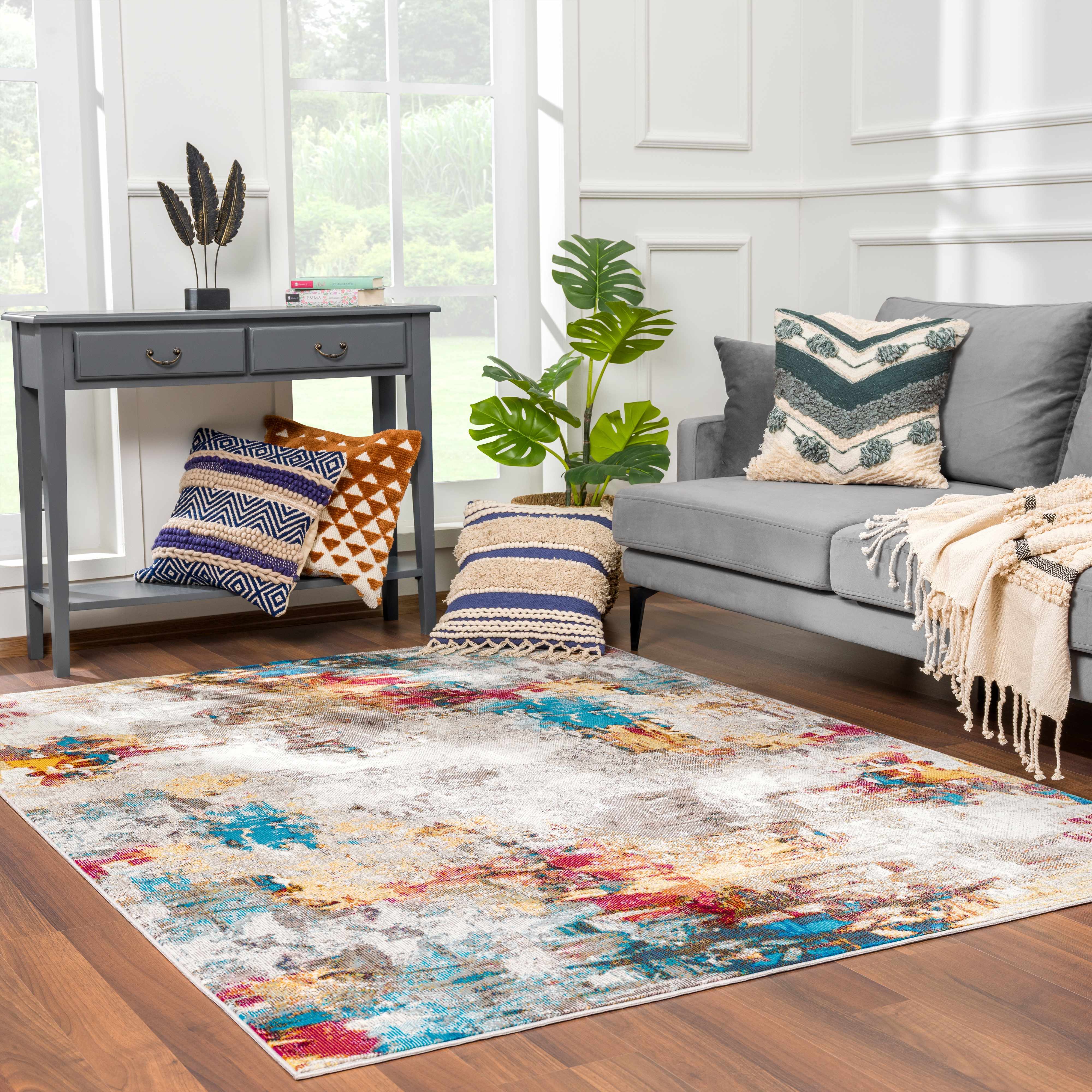 Mardin 6'7in x 9' Area Rug - Hauteloom