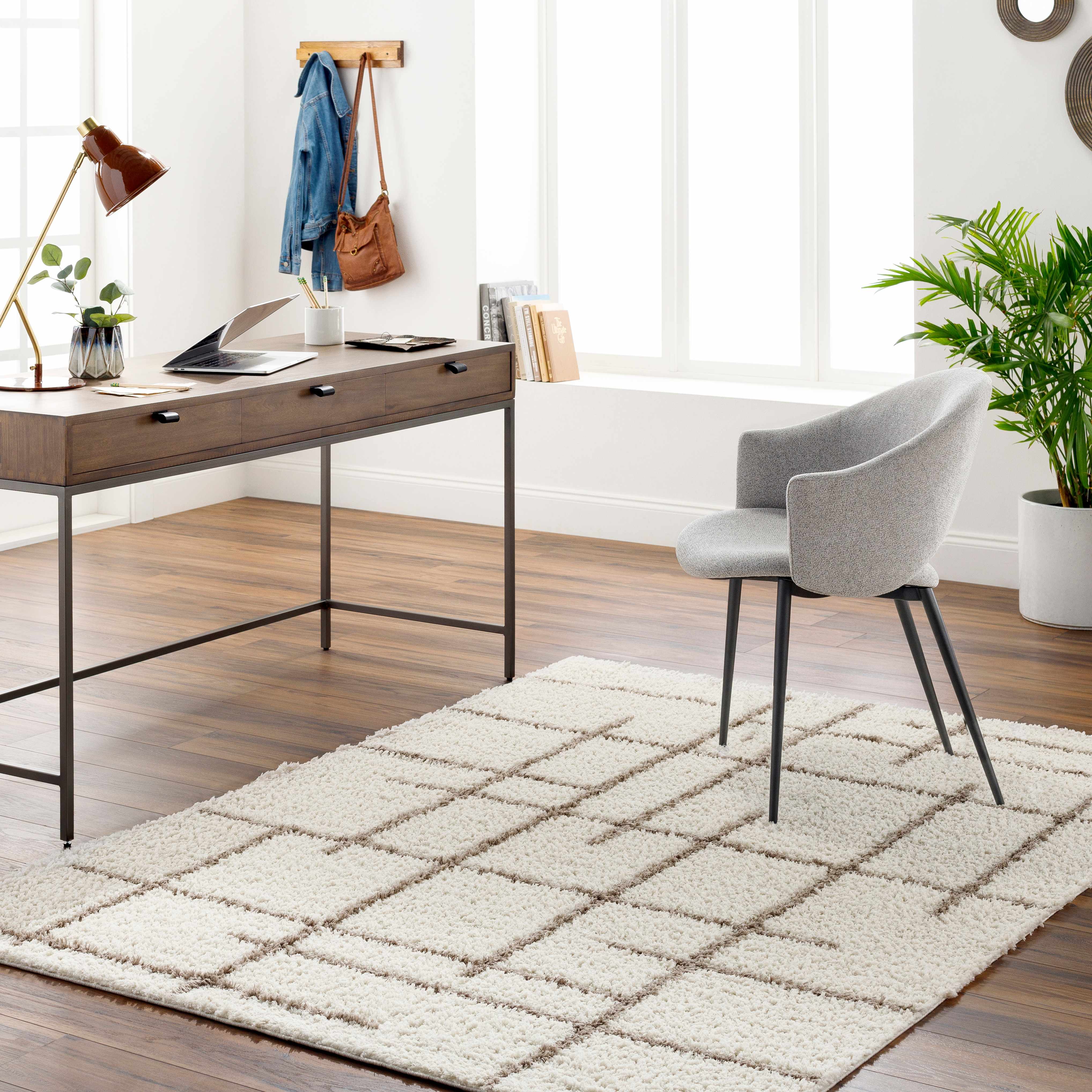 Lale 6'7in x 9' Area Rug - Hauteloom