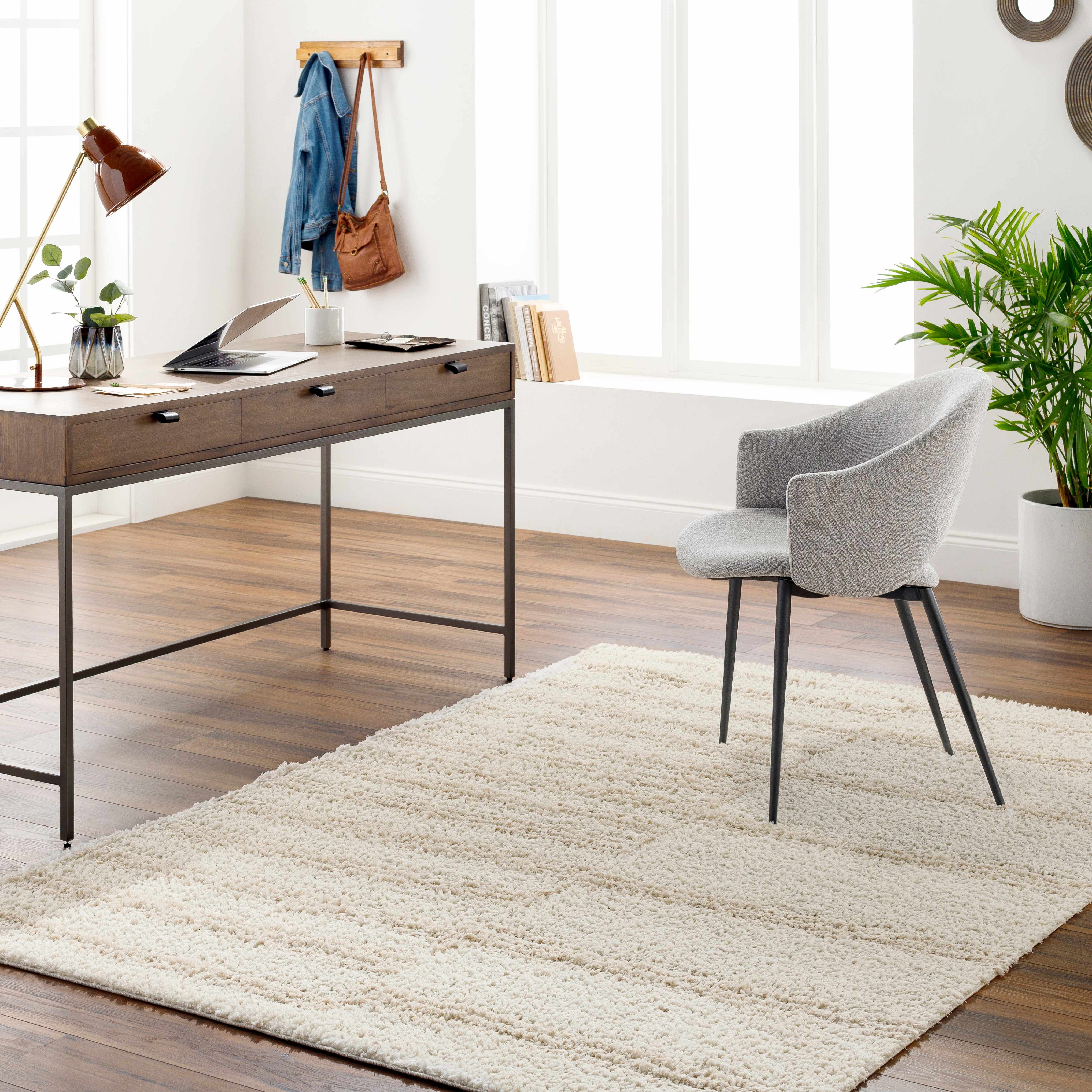 Cong 6'7in x 9' Area Rug - Hauteloom