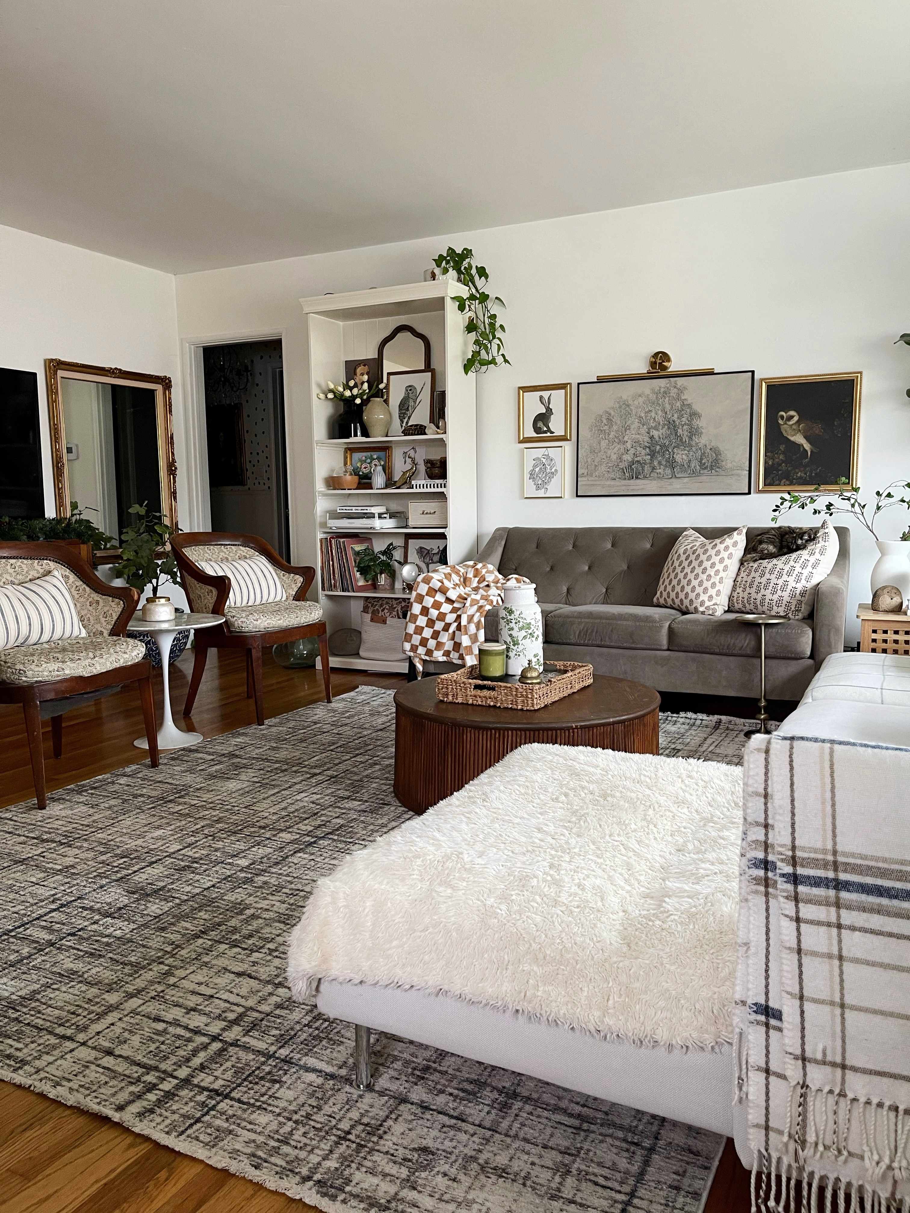 Taysan 3'11in x 5'7in Contemporary Bohemian Abstract Area Rug - Hauteloom