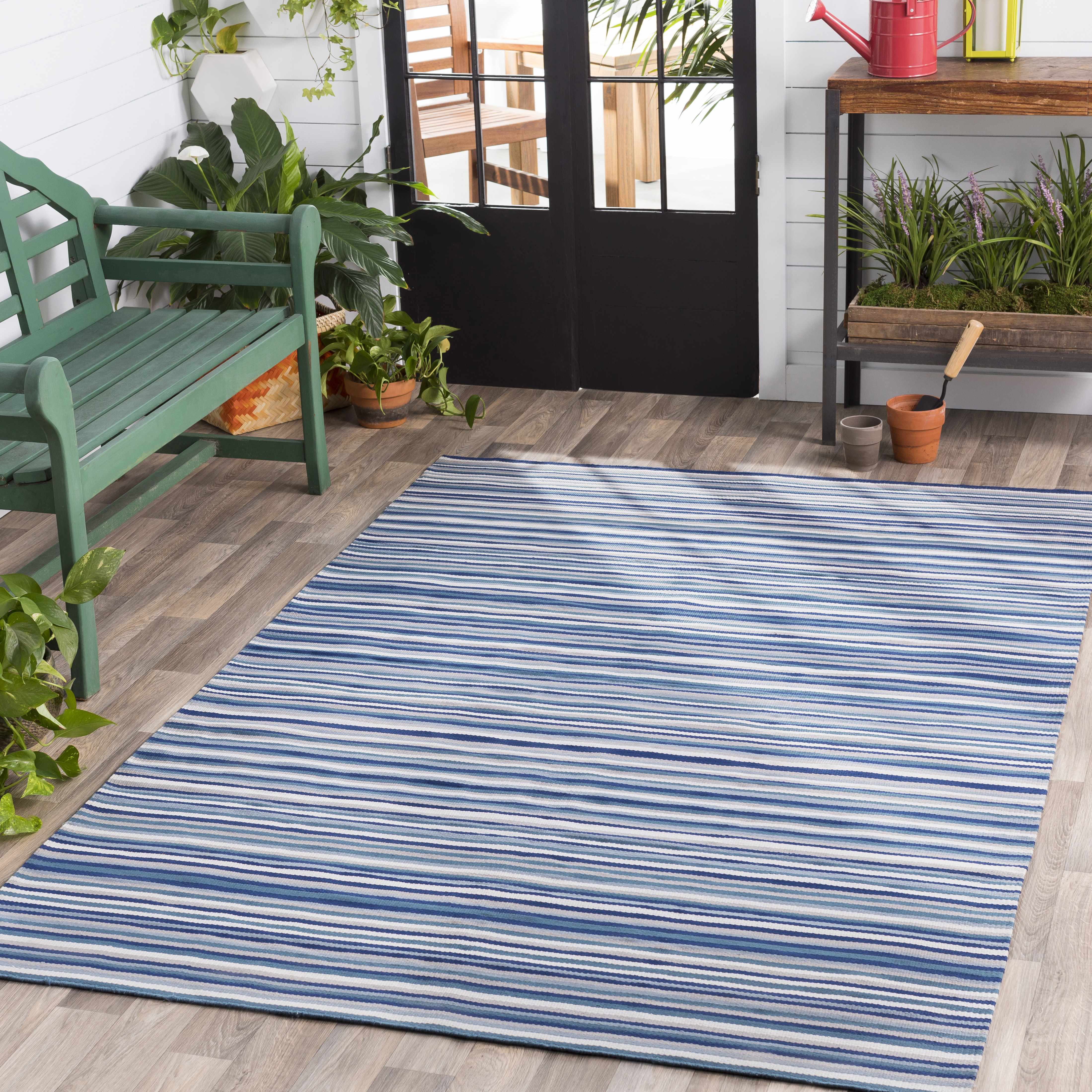 Lewisport 5' x 7'6in Indoor / Outdoor Outdoor Area Rug - Hauteloom