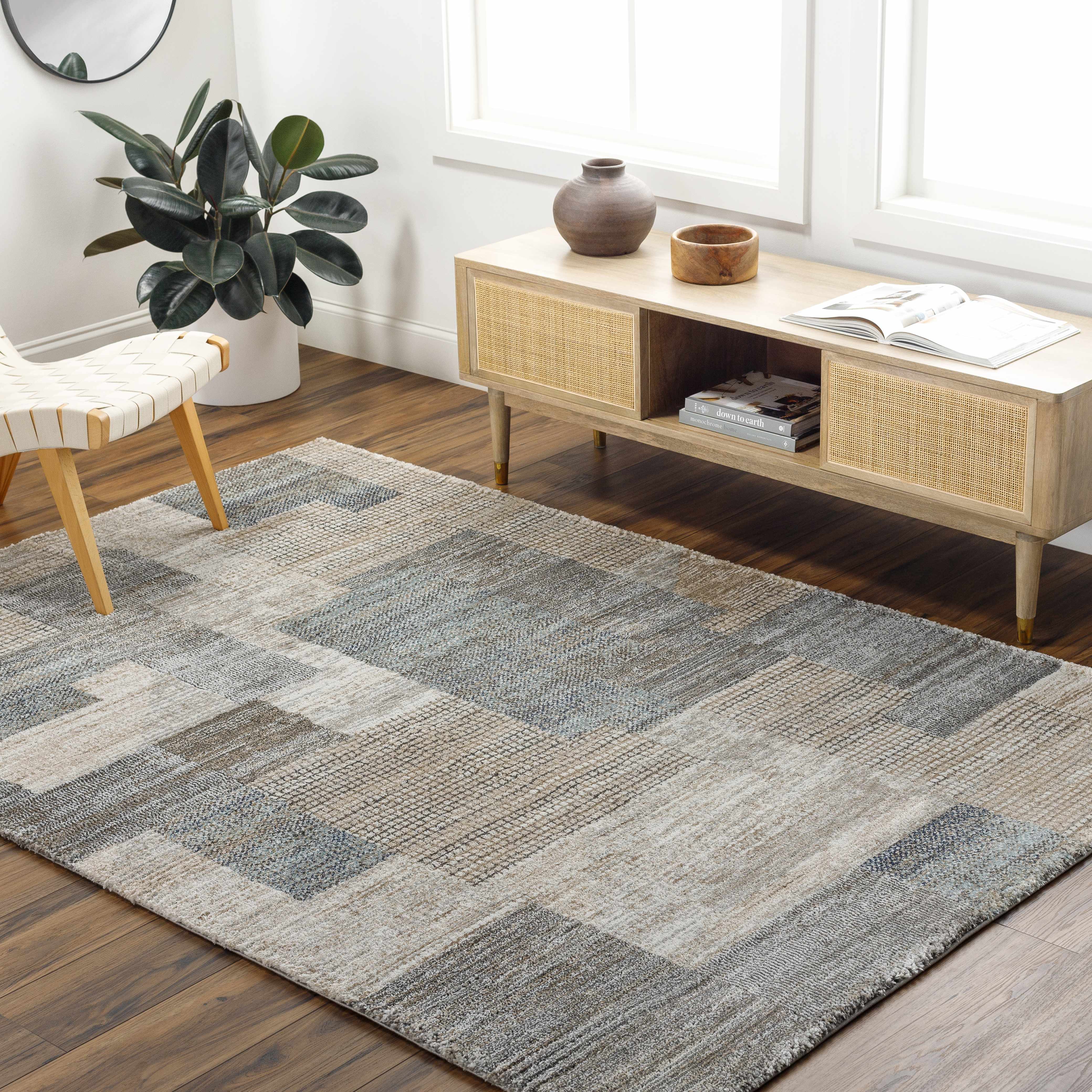 Paulo 6'7in x 9' Area Rug - Hauteloom