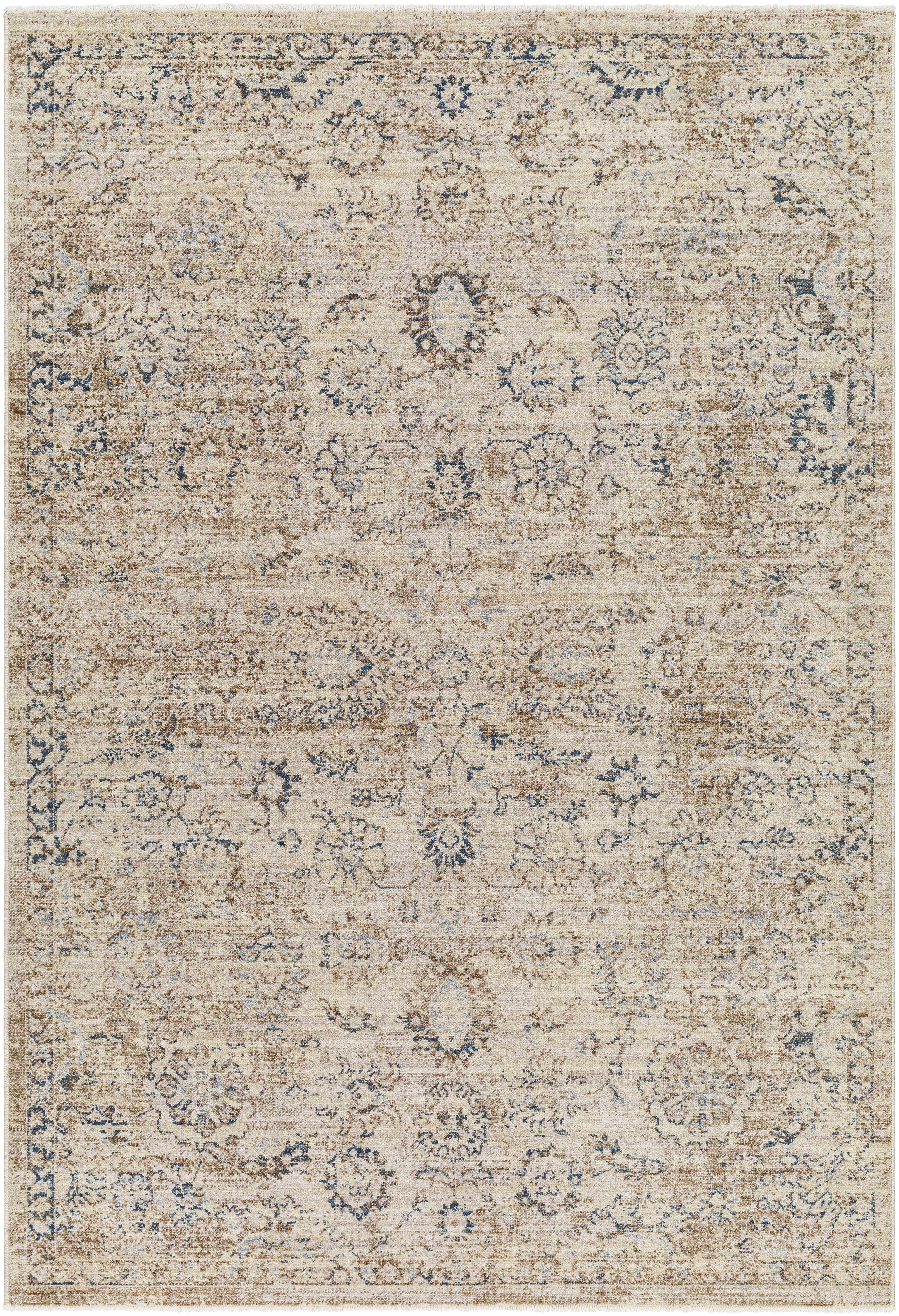 Keran 5'3in x 7'6in Traditional Area Rug - Hauteloom