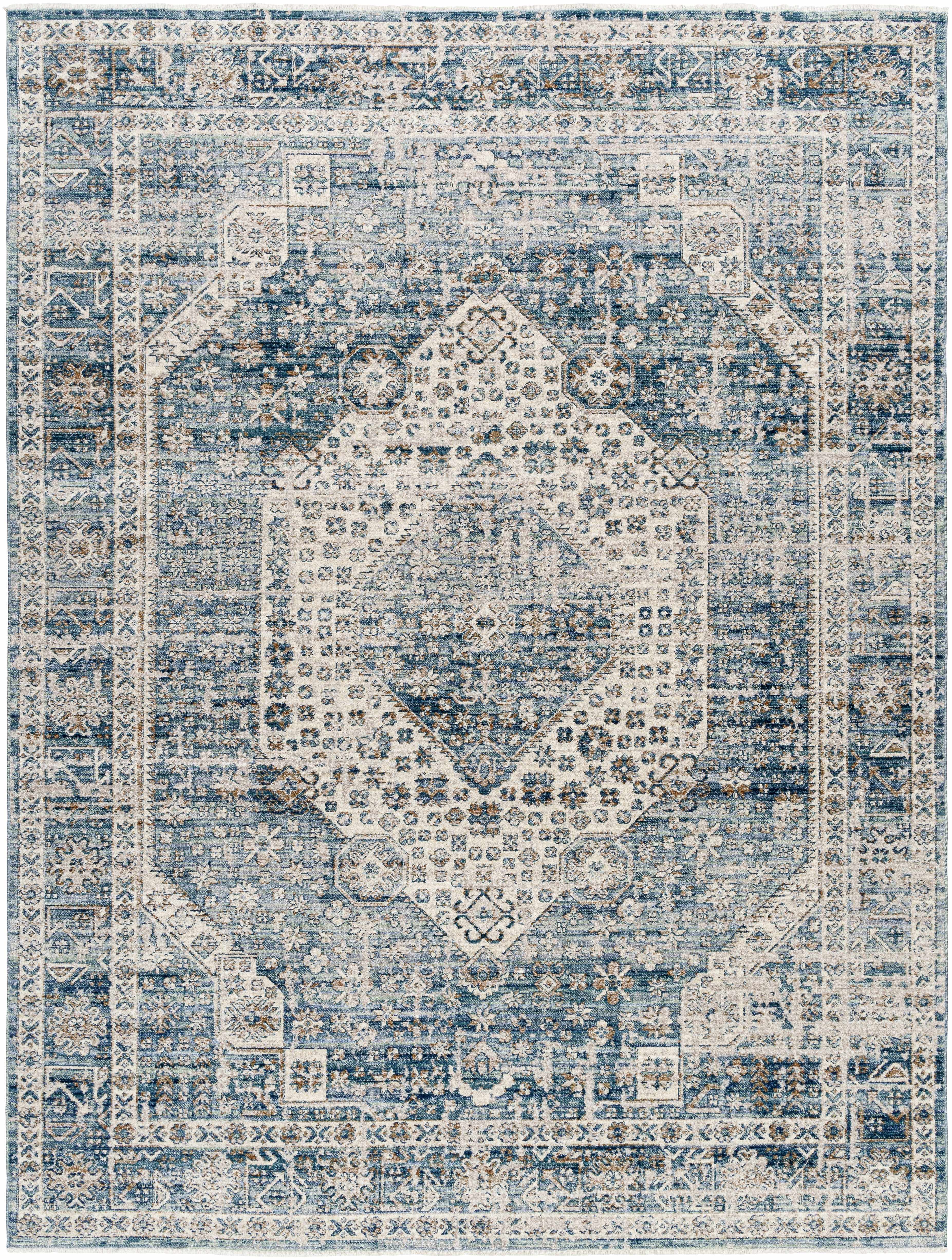 Kalei 5'3in x 7'6in Traditional Area Rug - Hauteloom