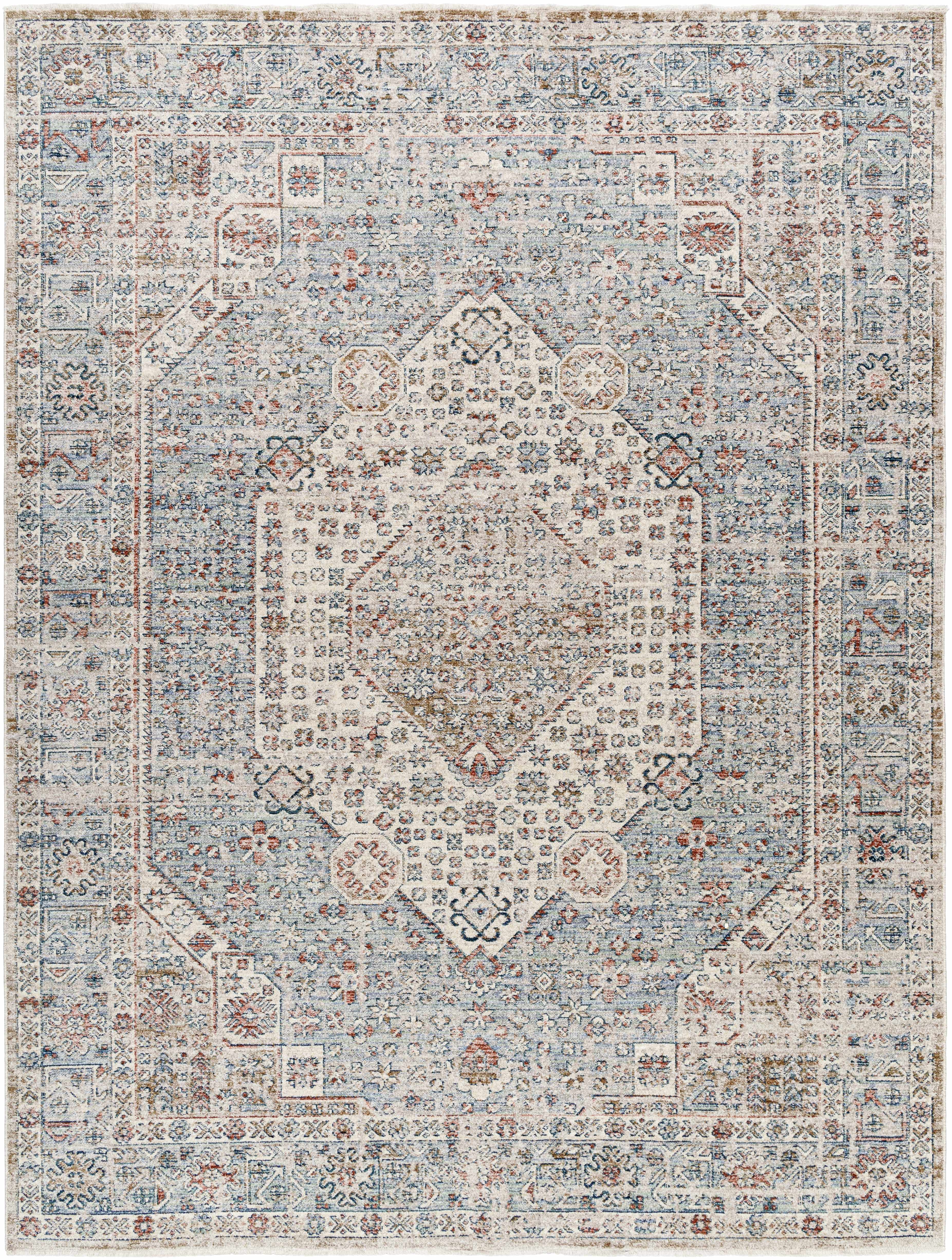 Kalei 5'3in x 7'6in Traditional Area Rug - Hauteloom