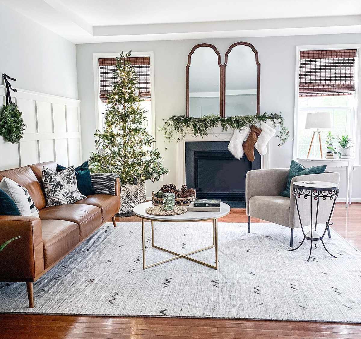 Yelm 8' x 11' Bohemian/ Wool Area Rug - Hauteloom