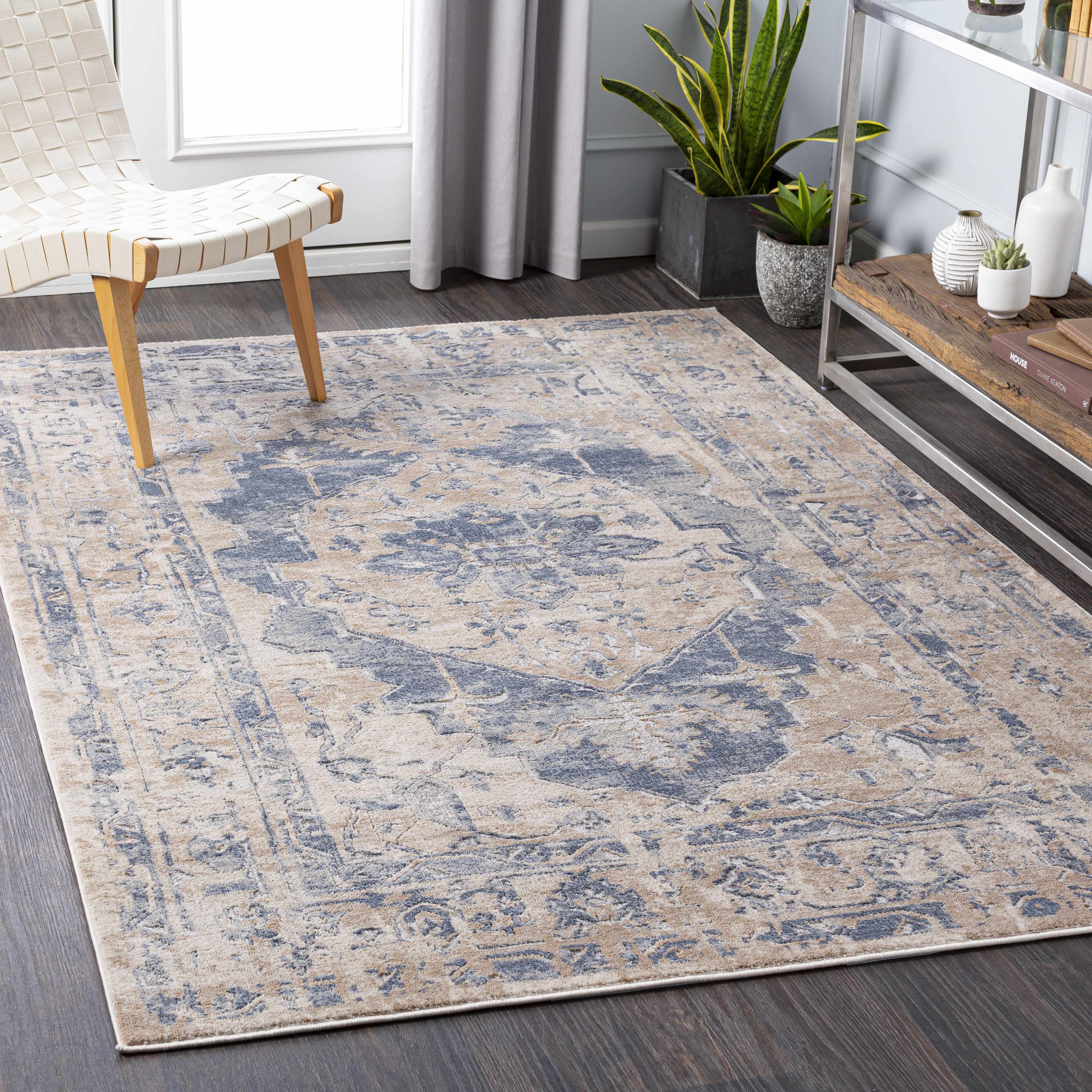 Kirkintilloch 5'3in x 7'3in Traditional Area Rug - Hauteloom