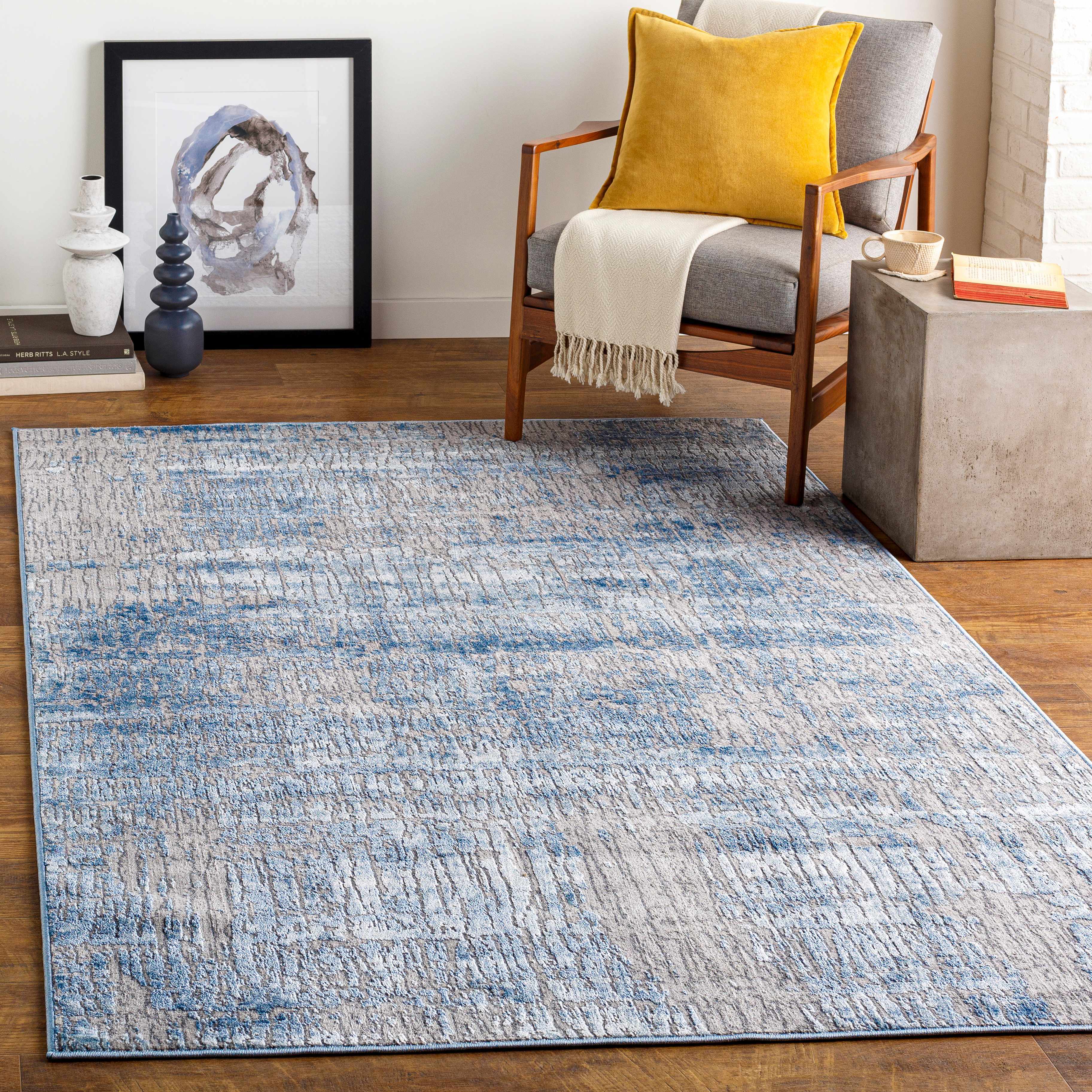 Kanab 7'10in x 10'3in Modern Area Rug - Hauteloom