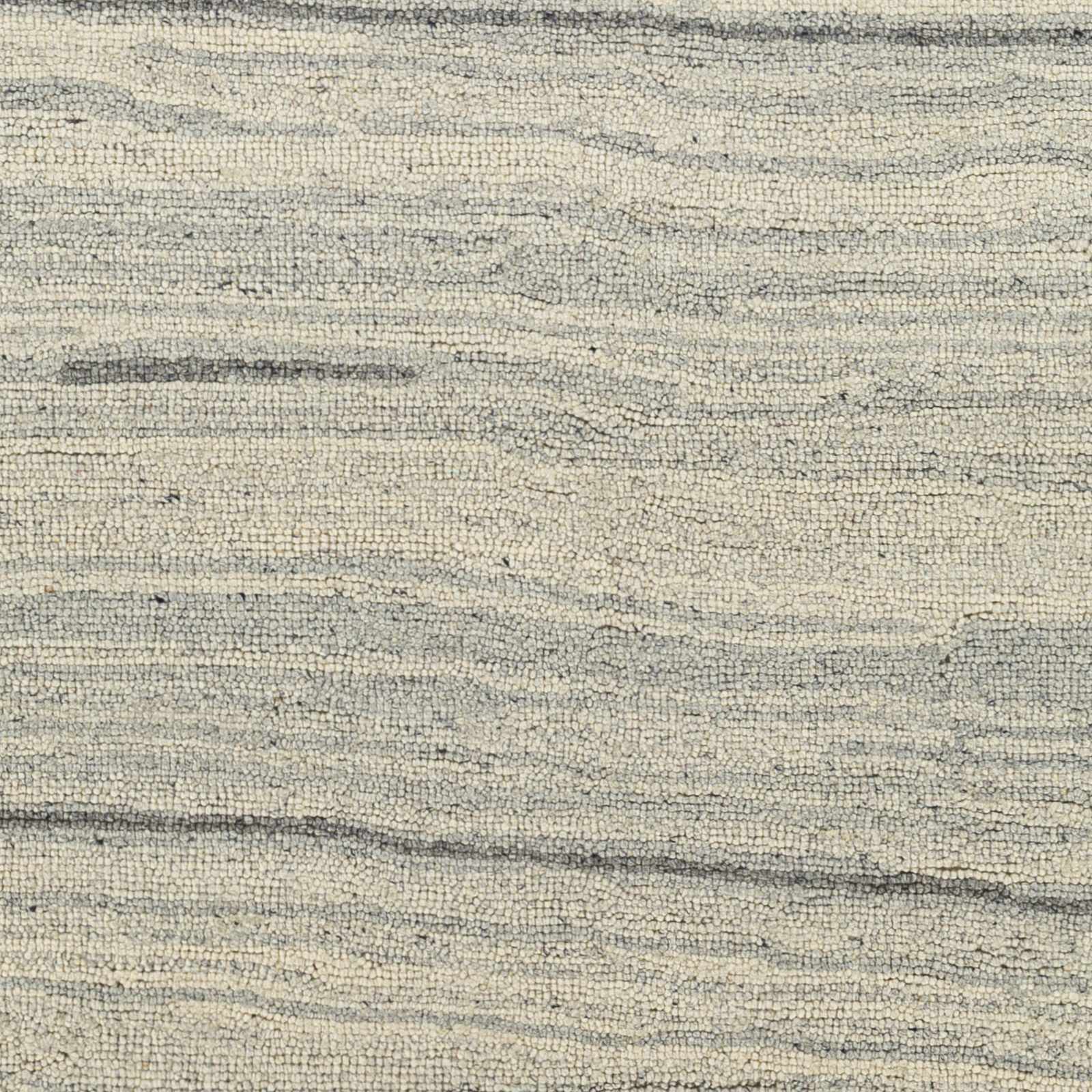 Tinubuan 5' x 7'6in Handmade Wool Solid Wool Area Rug - Hauteloom