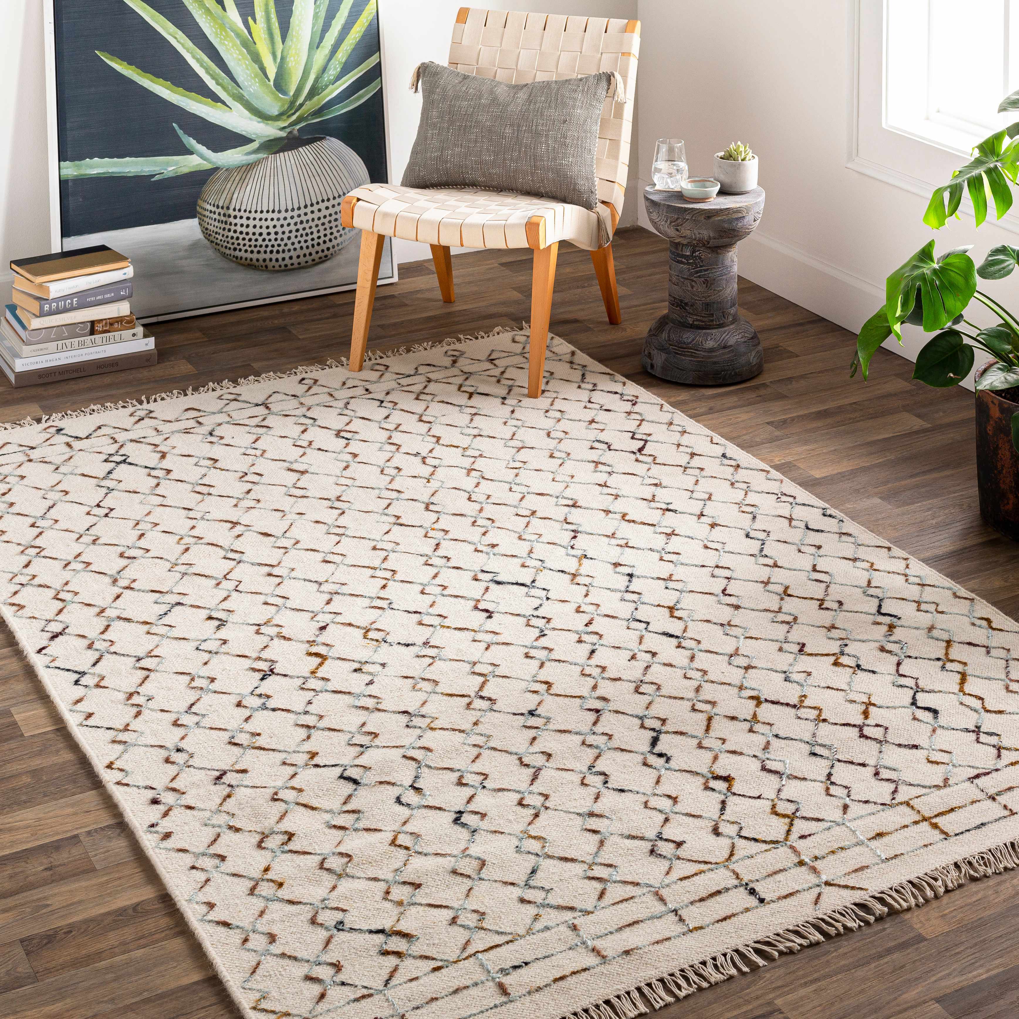 Husum 8' x 10' Bohemian/ Wool Area Rug - Hauteloom