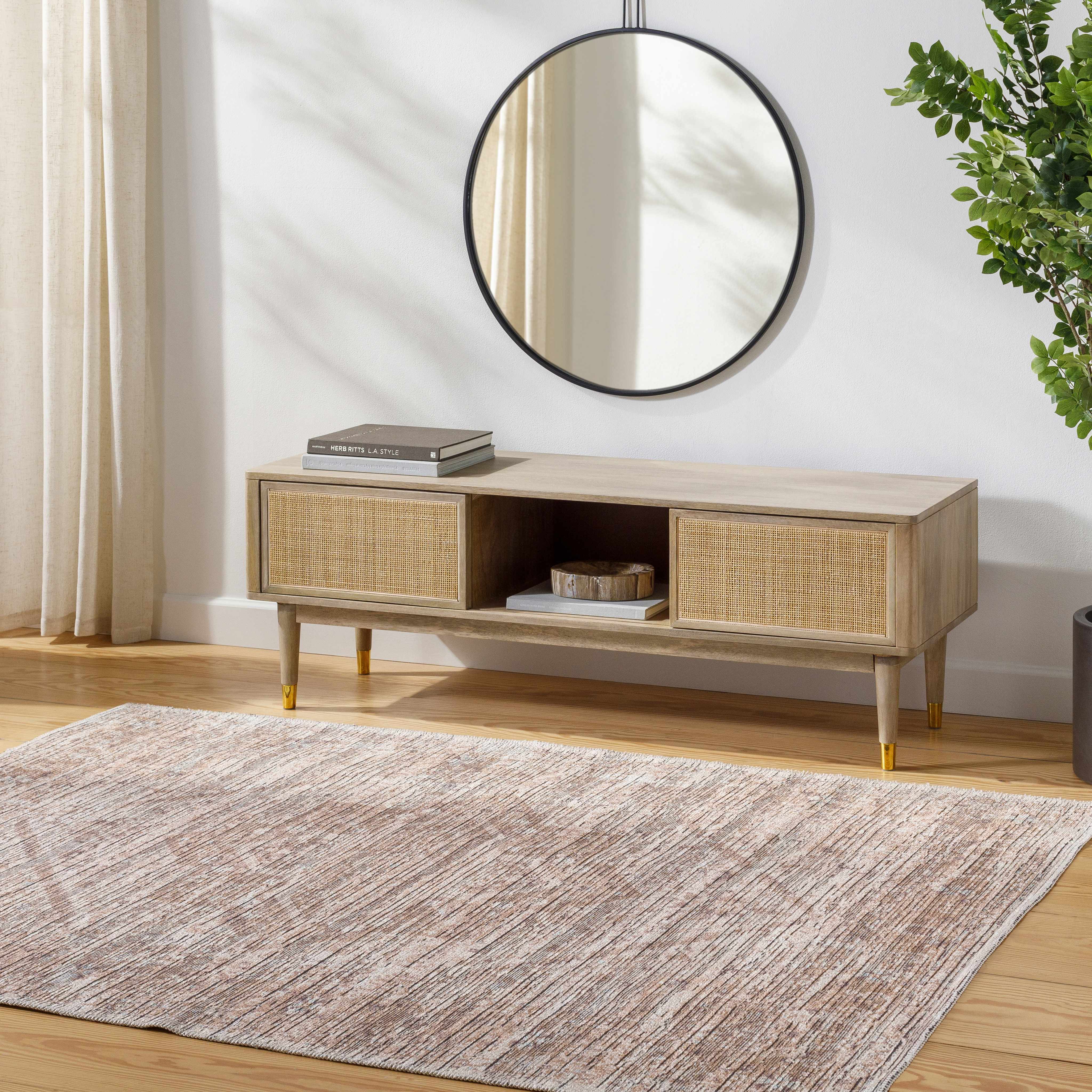 Elisa 5' x 7' Washable Area Rug - Hauteloom
