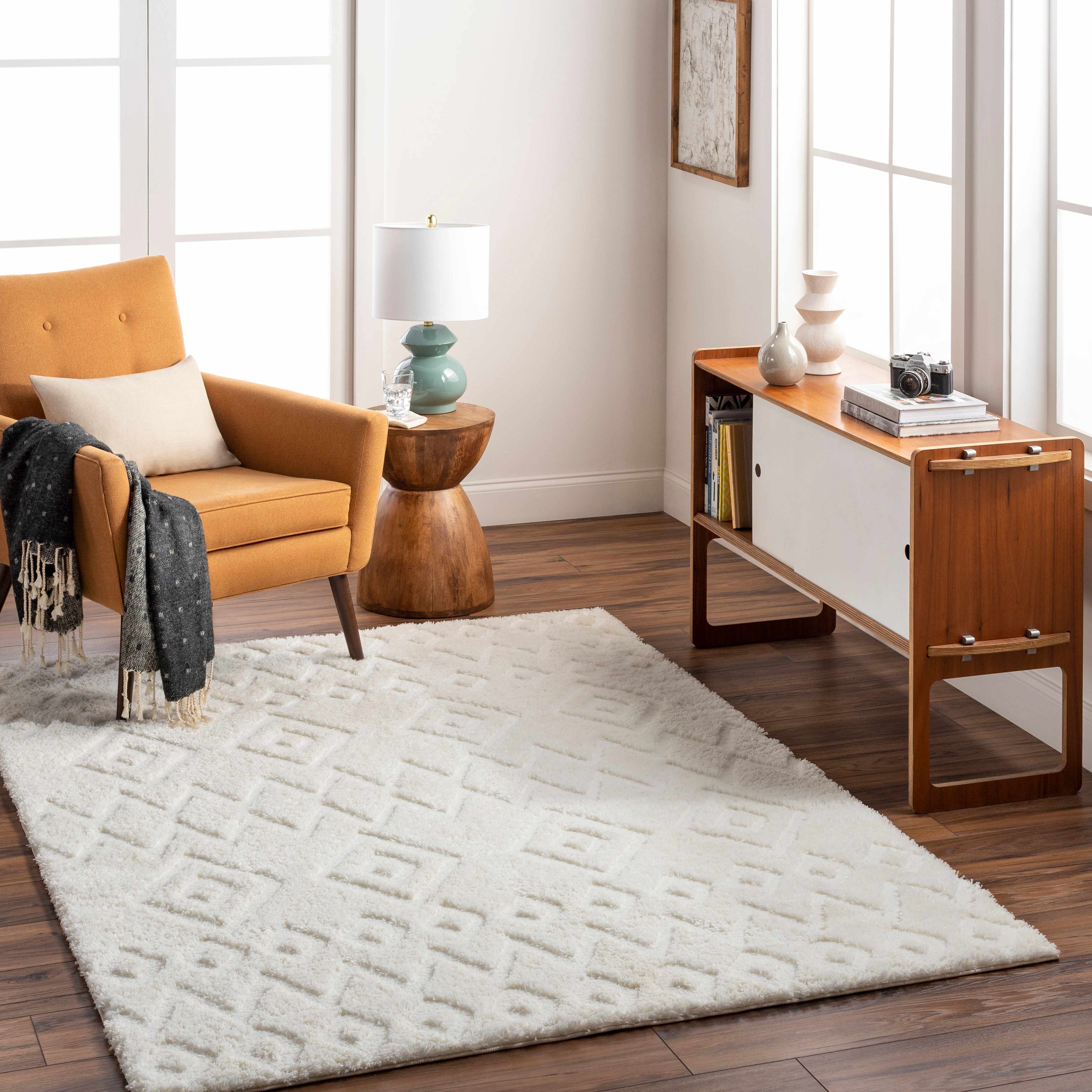 Hoshi 5'3in x 7' Area Rug - Hauteloom