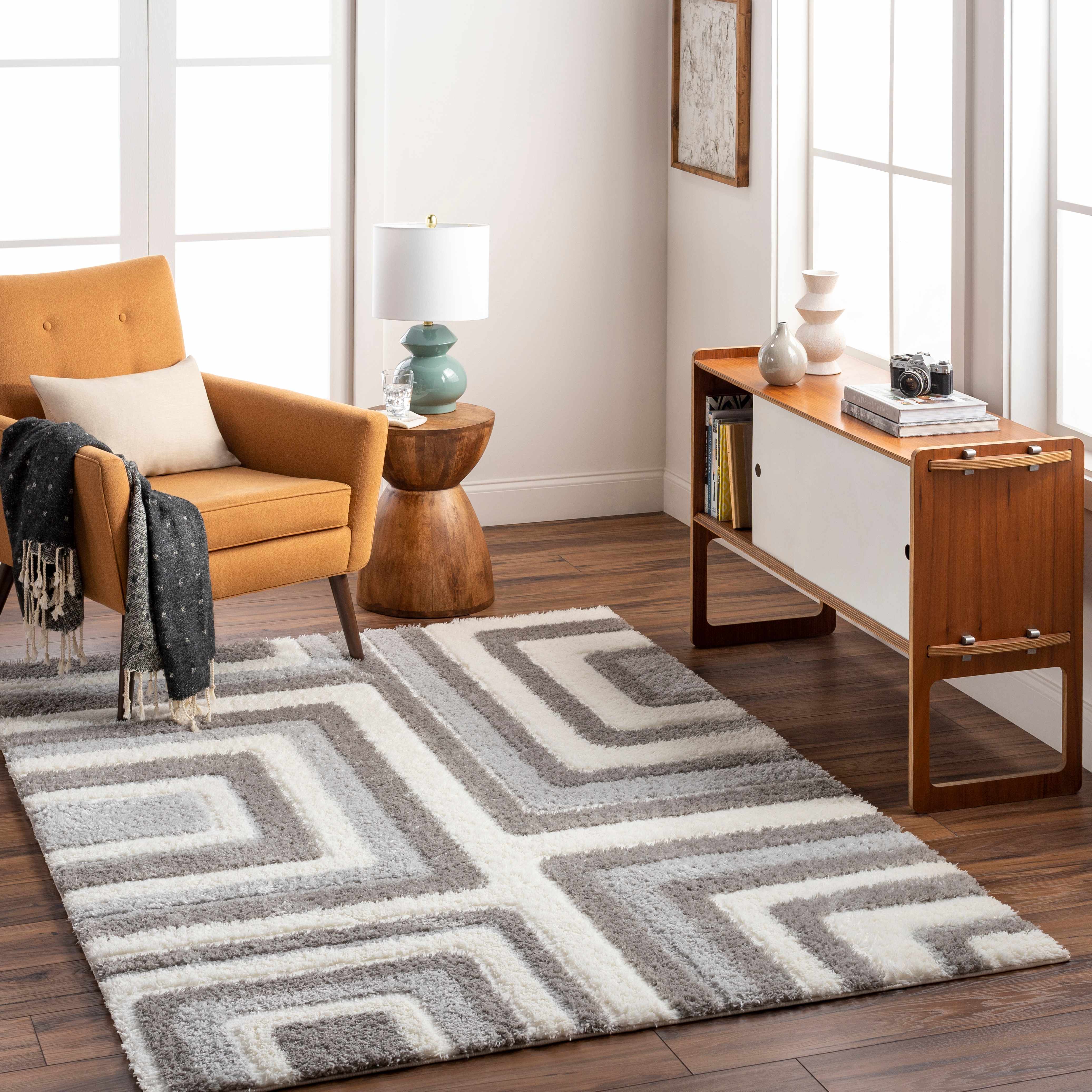 Famke 6'7in x 9' Area Rug - Hauteloom