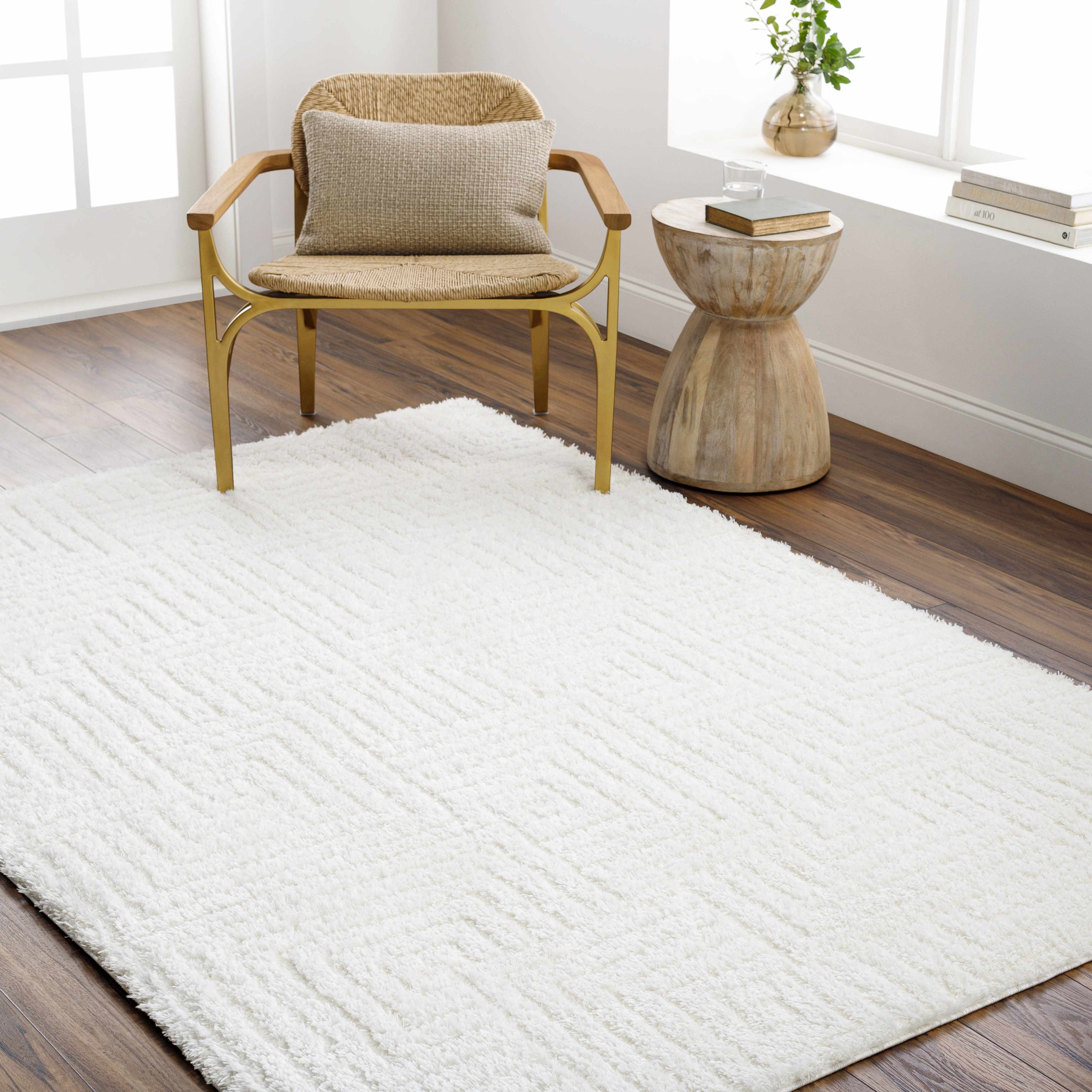 Layla 6'7in x 9' Area Rug - Hauteloom