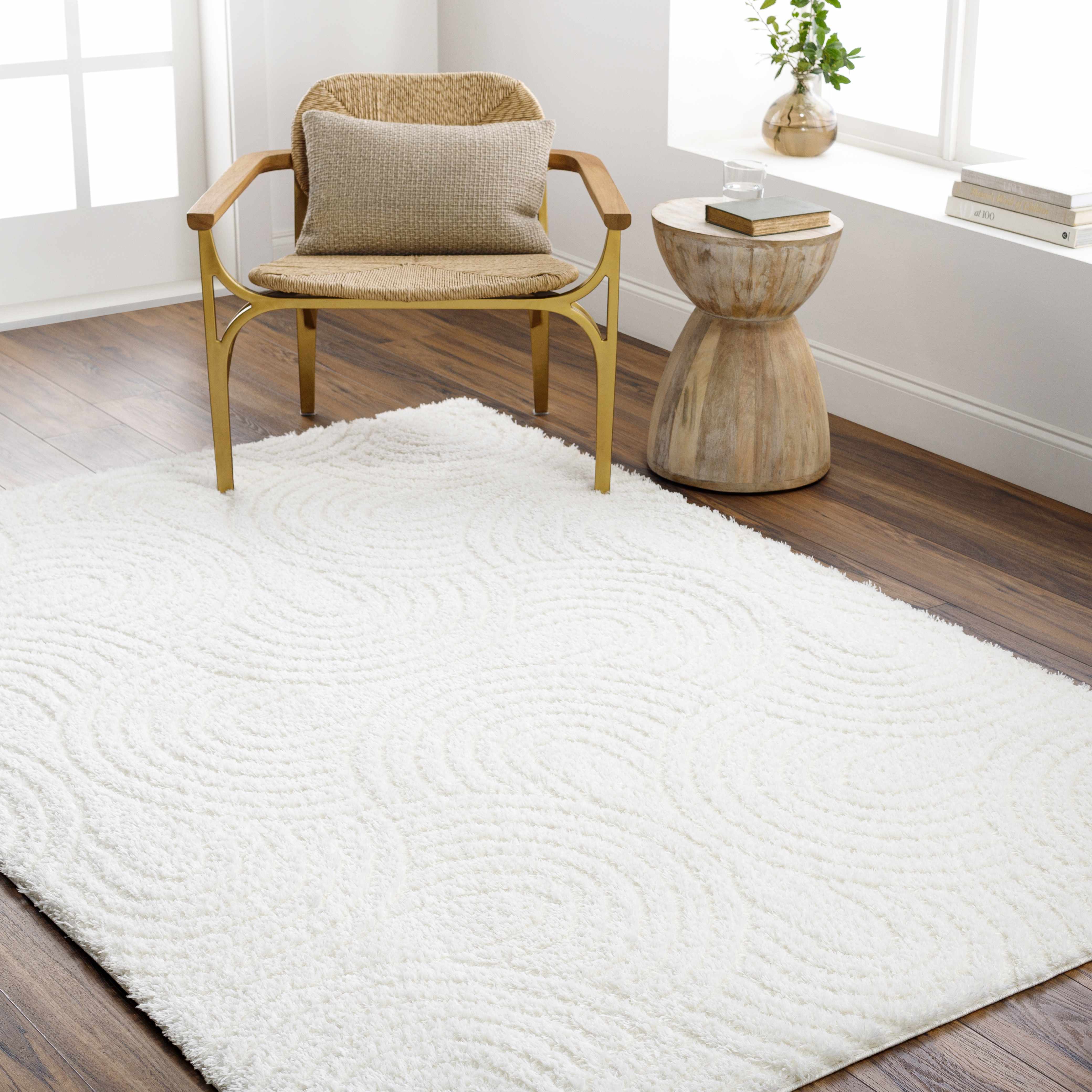 Kaoru 5'3in x 7' Area Rug - Hauteloom