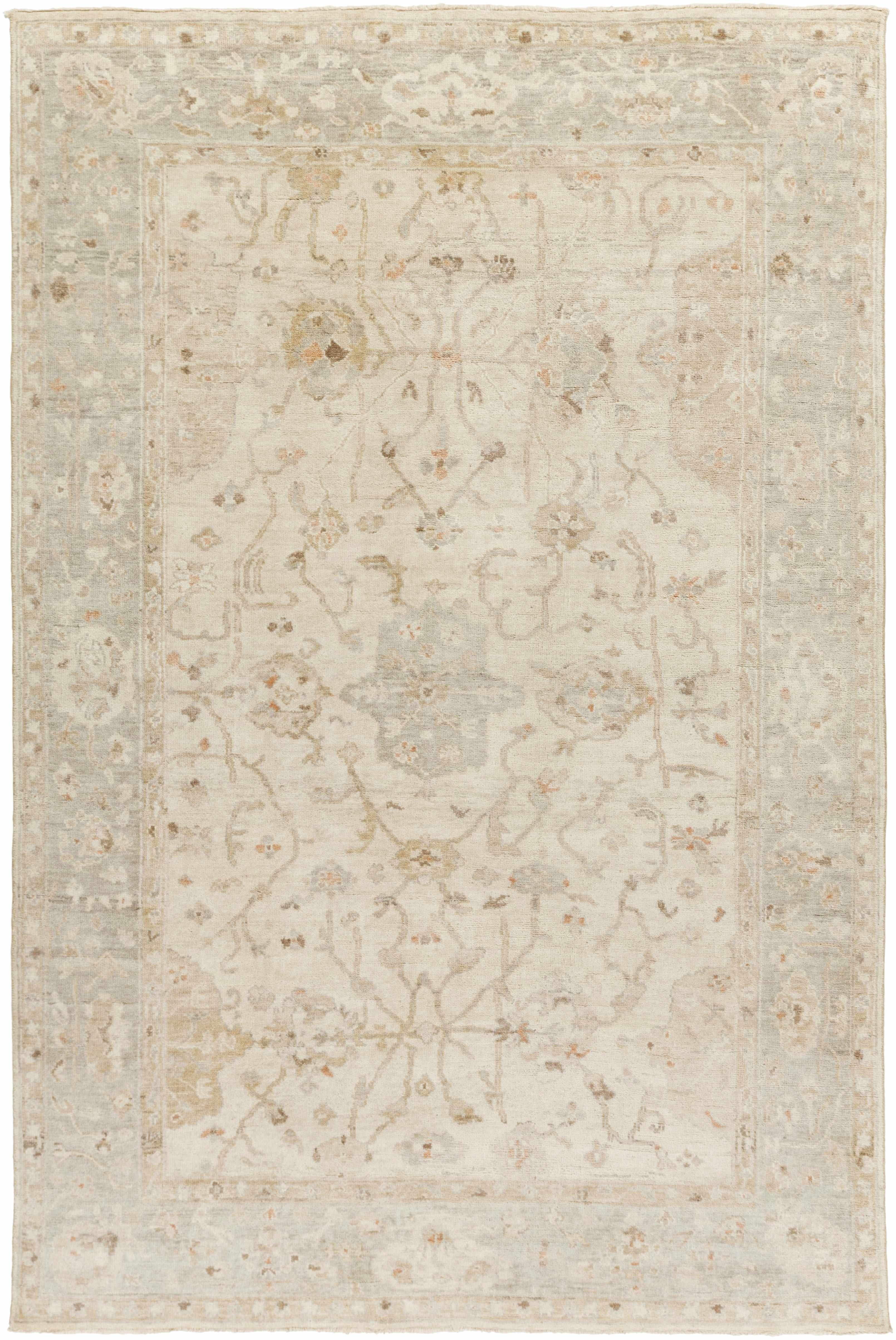 Cawood 6' x 9' Traditional Wool Area Rug - Hauteloom