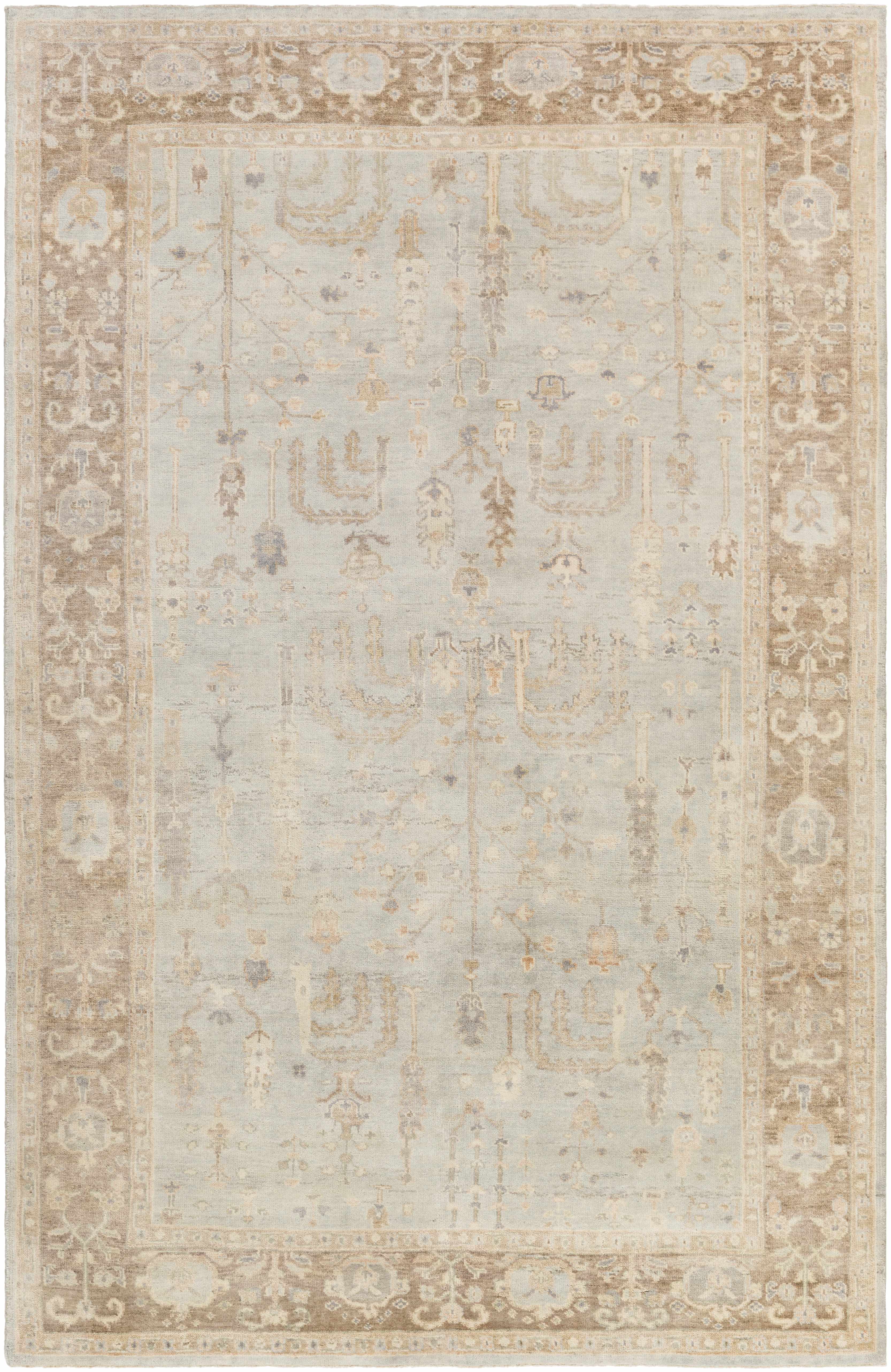 Southborough 4' x 6' Traditional Wool Area Rug - Hauteloom