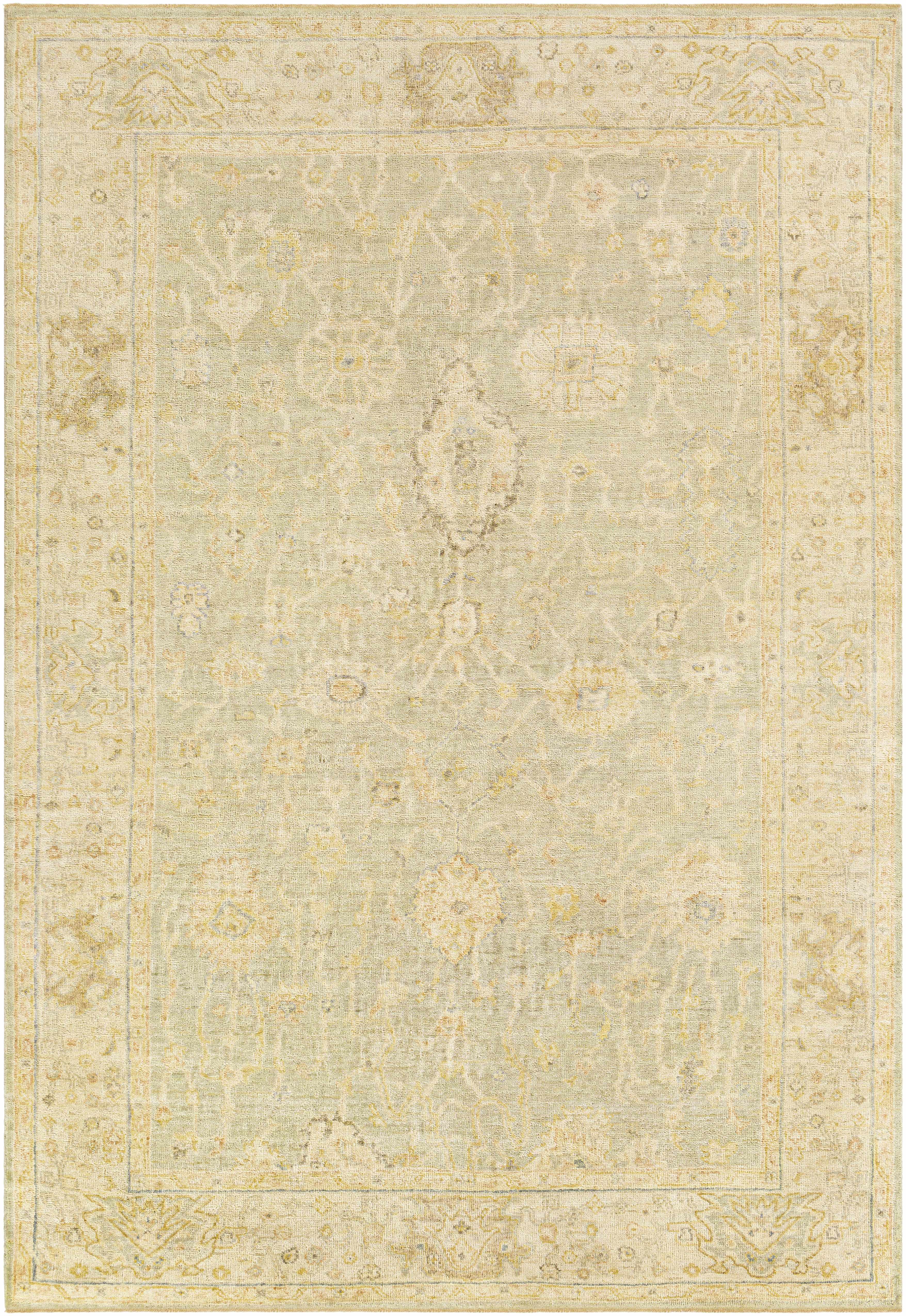 Wooroloo 6' x 9' Traditional Wool Area Rug - Hauteloom