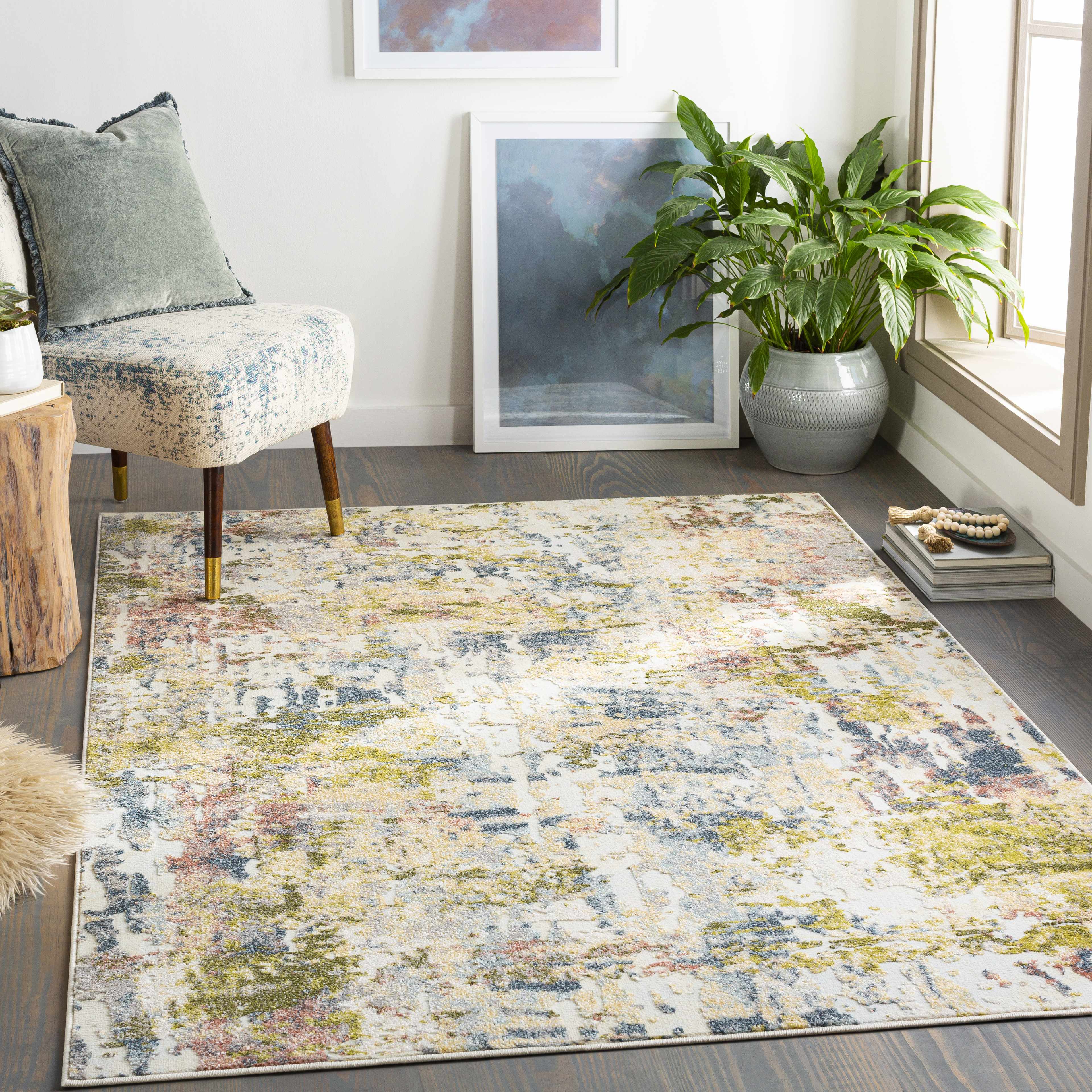 Westcott 5'3in x 7'3in Modern Area Rug - Hauteloom