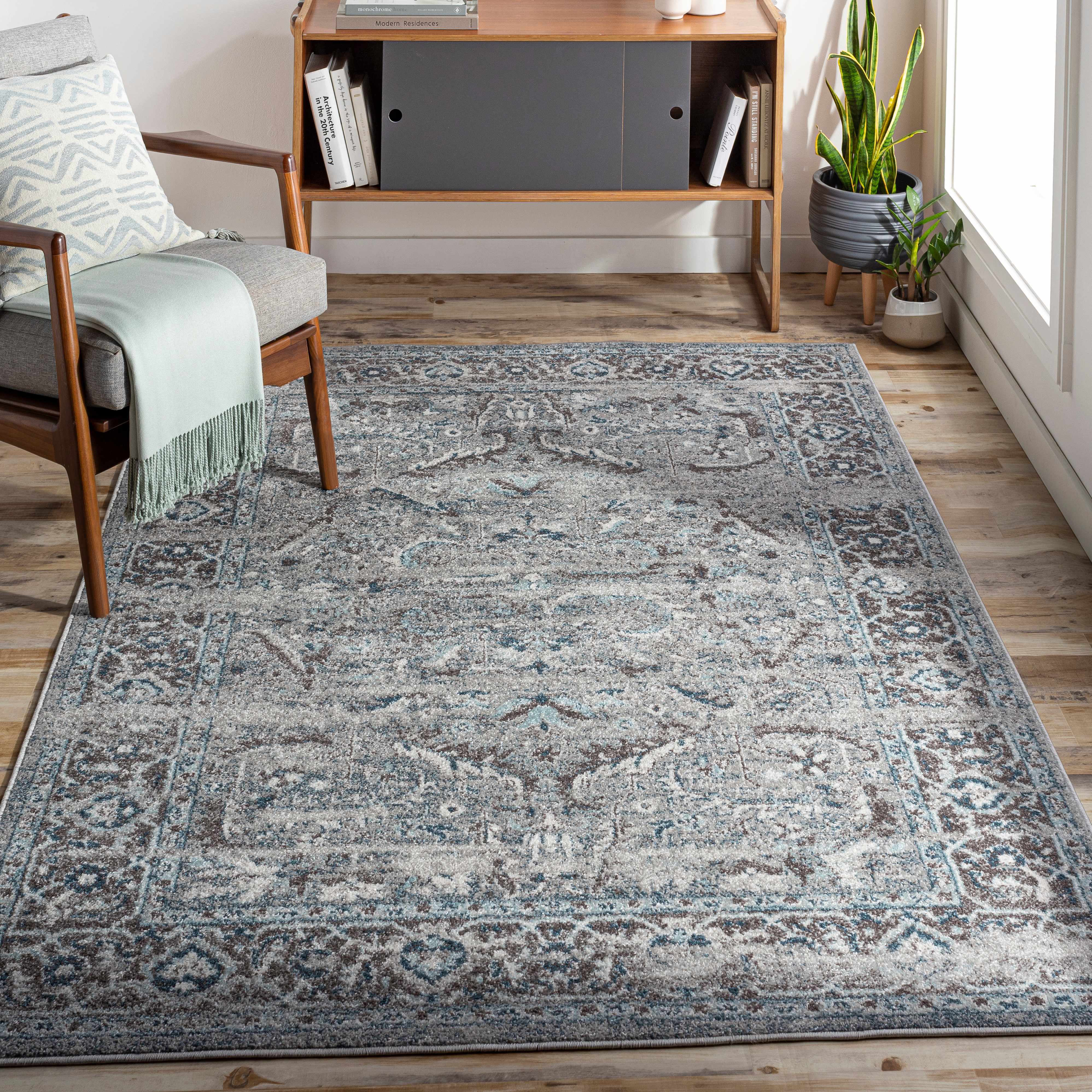 Casisang 7'10in x 10'3in Traditional Updated Traditional Farmhouse Area Rug - Hauteloom