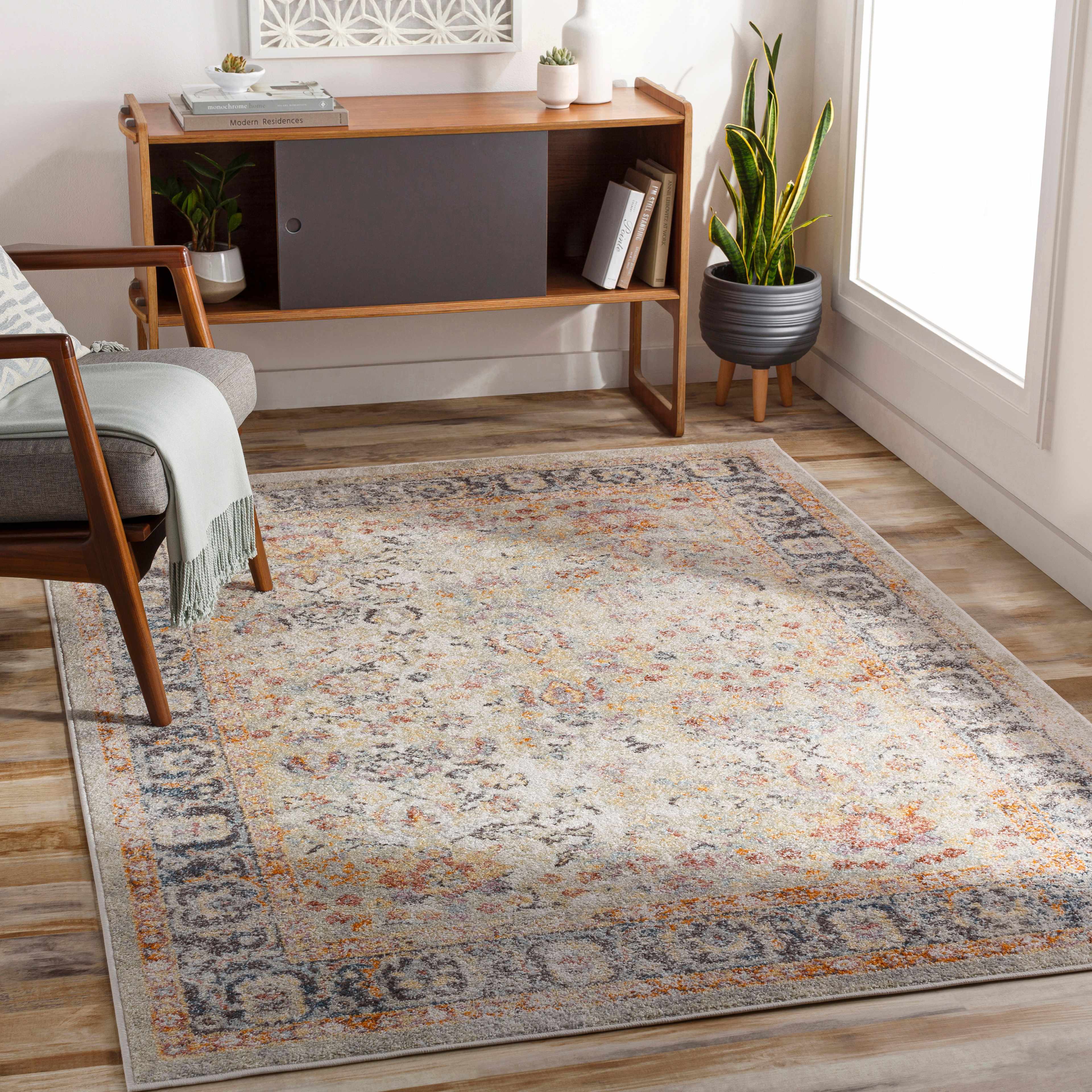 Prosperous 7'10in x 10'3in Traditional Updated Traditional Farmhouse Area Rug - Hauteloom
