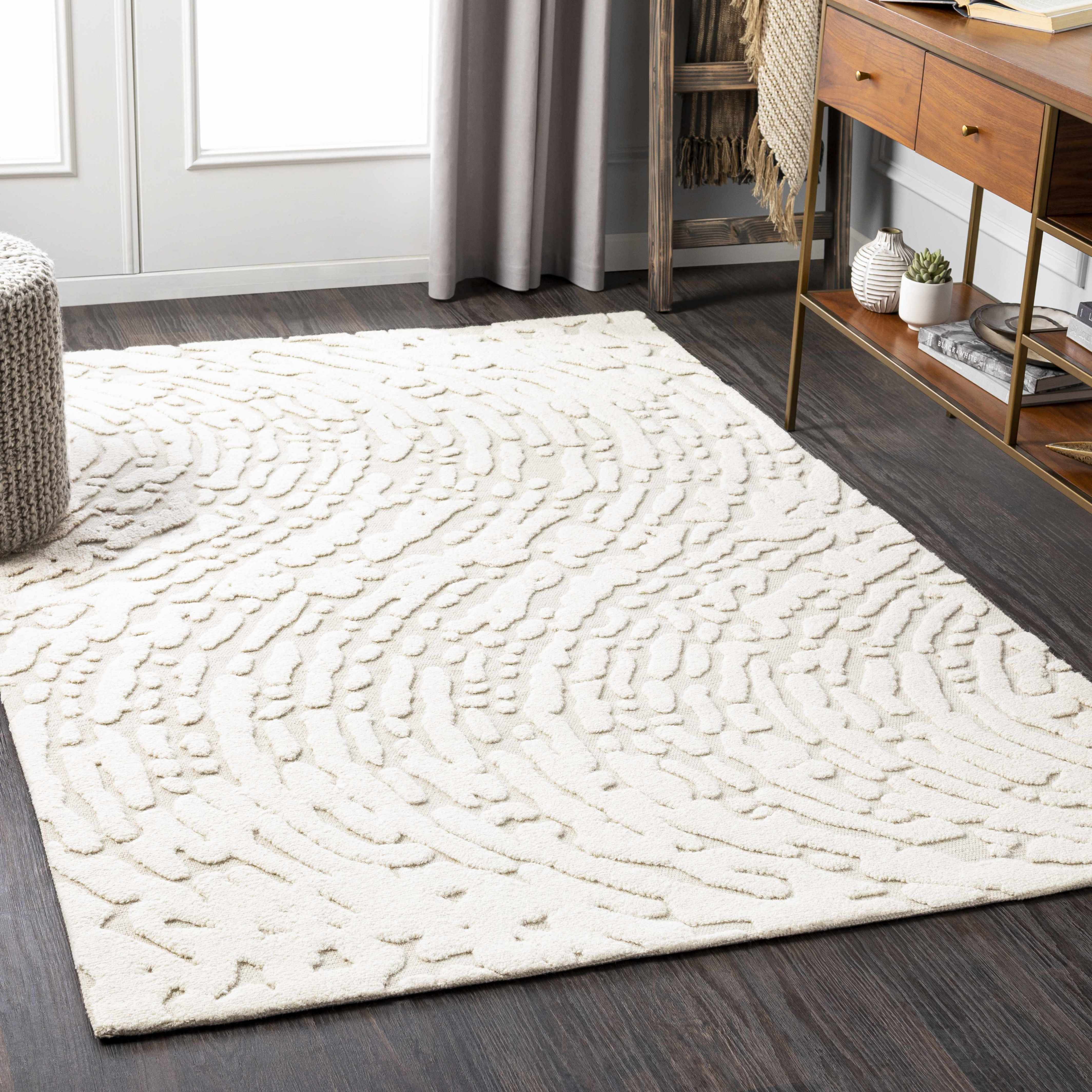 Uddingston 8' x 10' Modern Wool Area Rug - Hauteloom