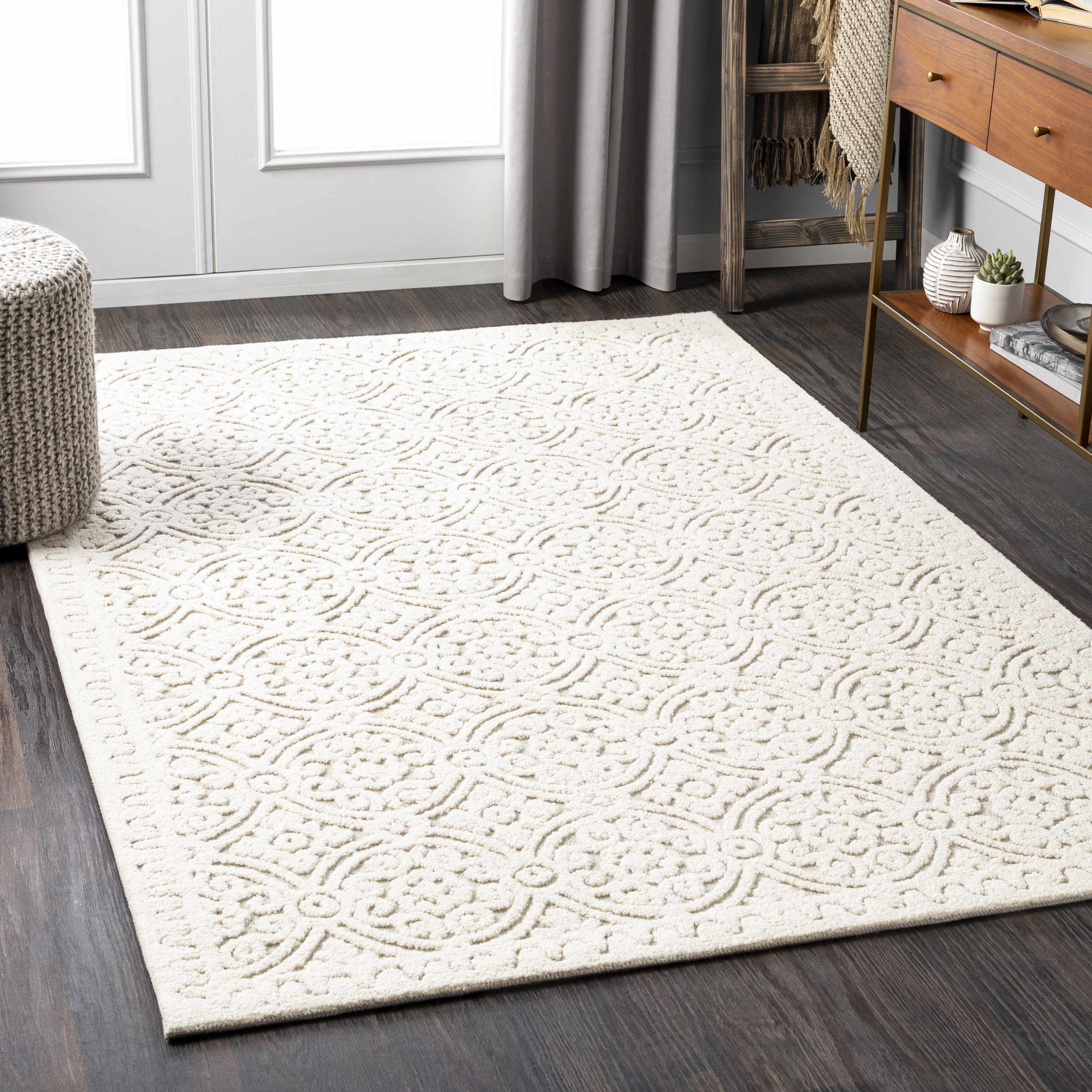 Carrara 8' x 10' Traditional Wool Area Rug - Hauteloom