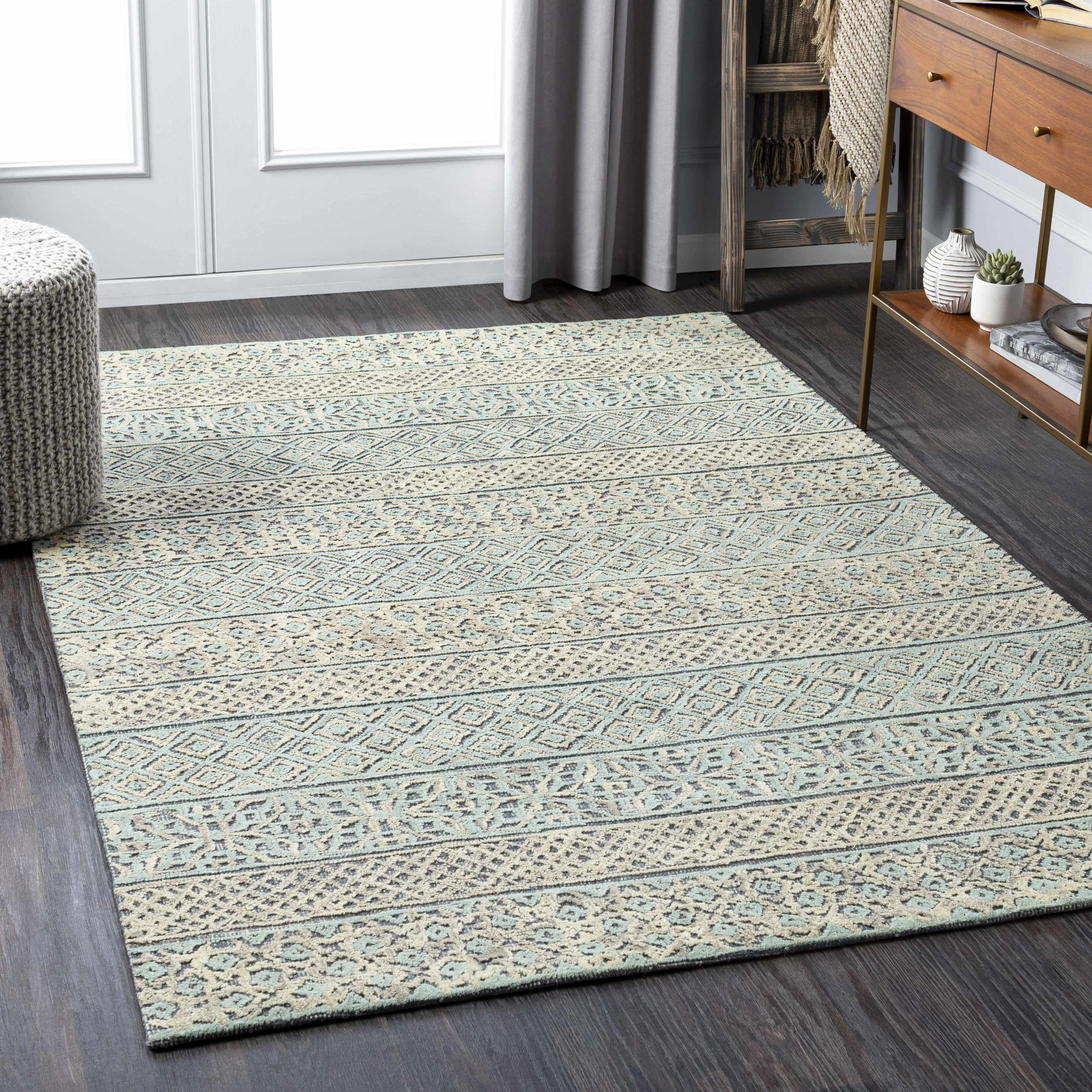 Byron 8' x 10' Wool Area Rug - Hauteloom