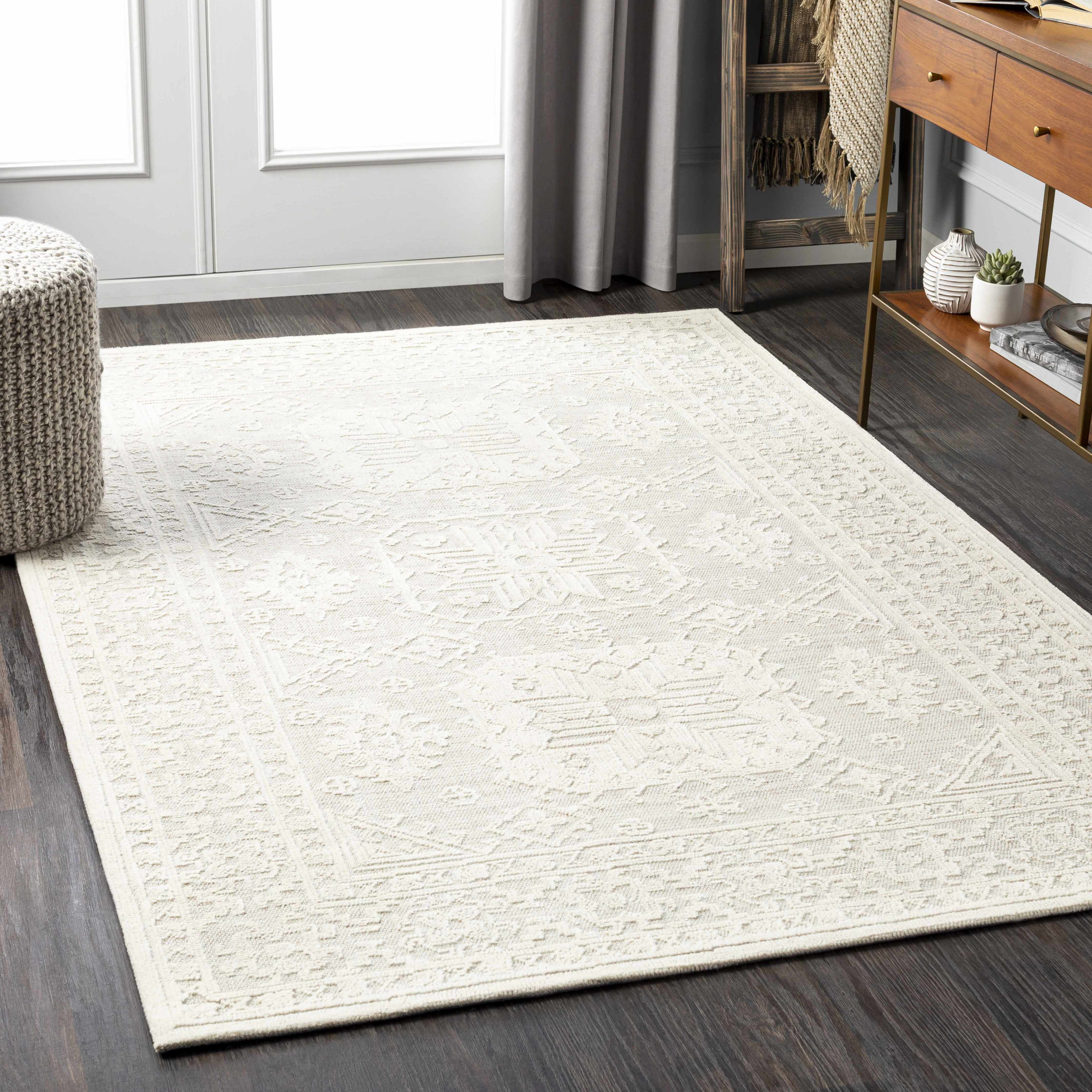Millersport 8' x 10' Traditional Wool Area Rug - Hauteloom