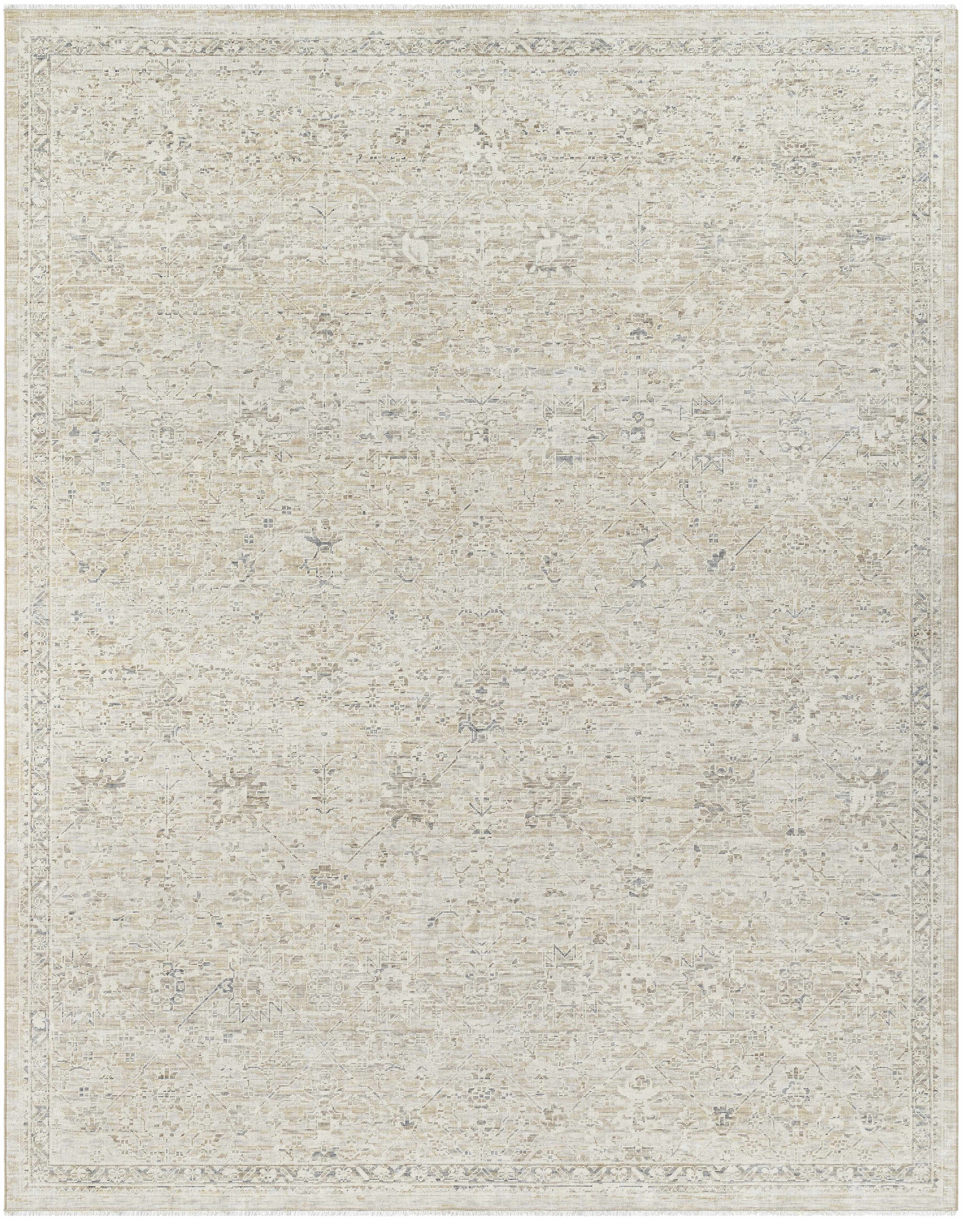 Klaus 6'5in x 8'10in Wool Area Rug - Hauteloom